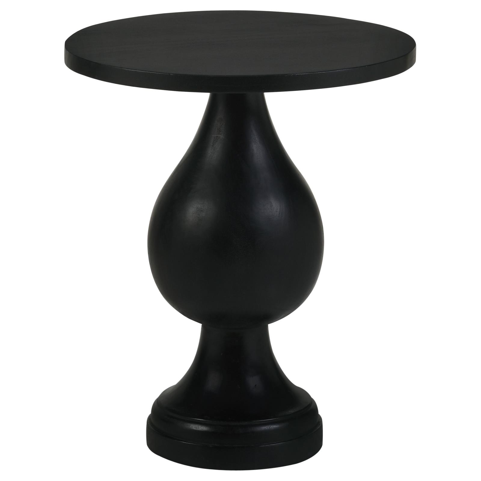 Dianella Wood Round Pedestal Accent Table