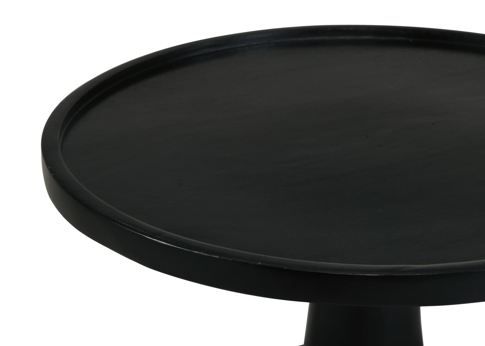Ixia Round Wood Accent Table