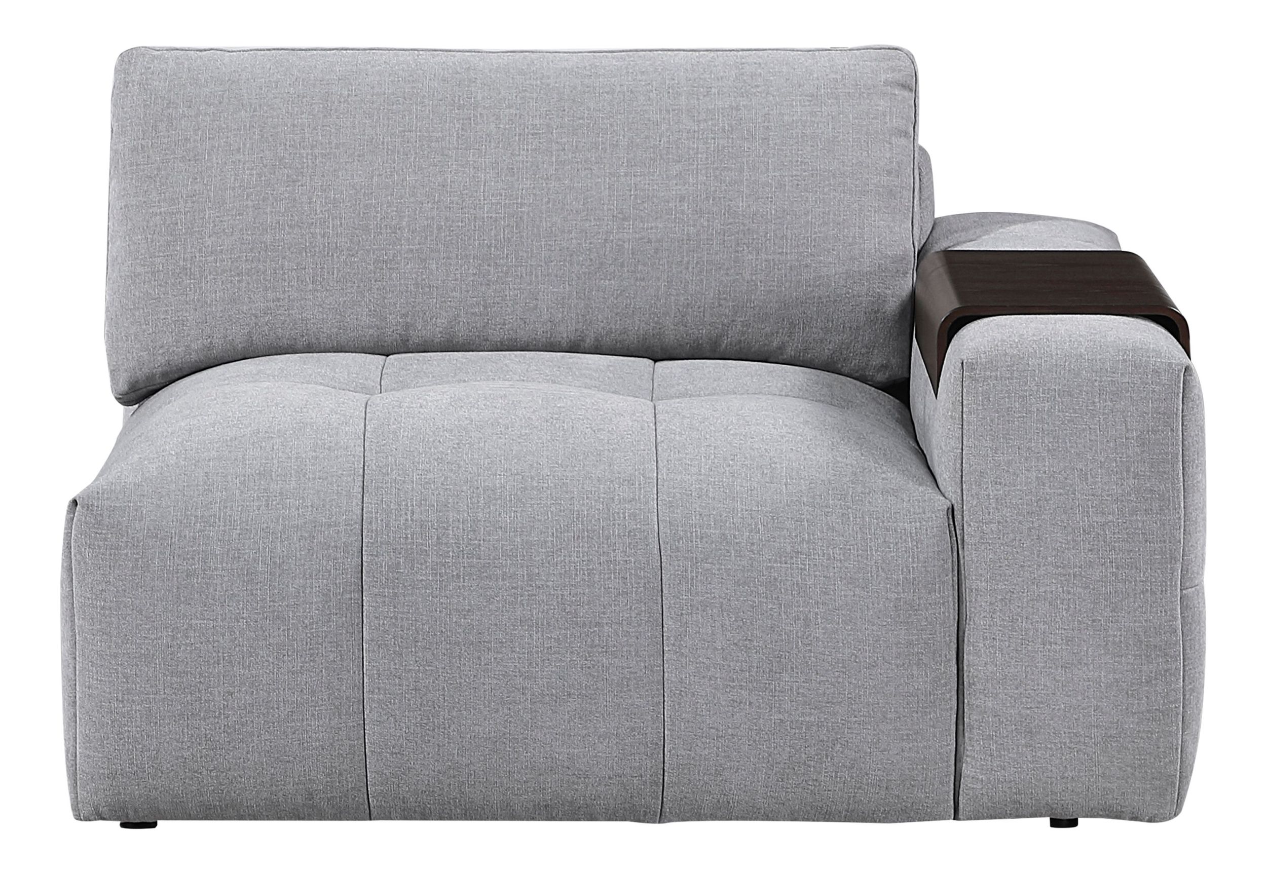 Tidal L-Shaped Polyester 5‑Piece Modular Sectional