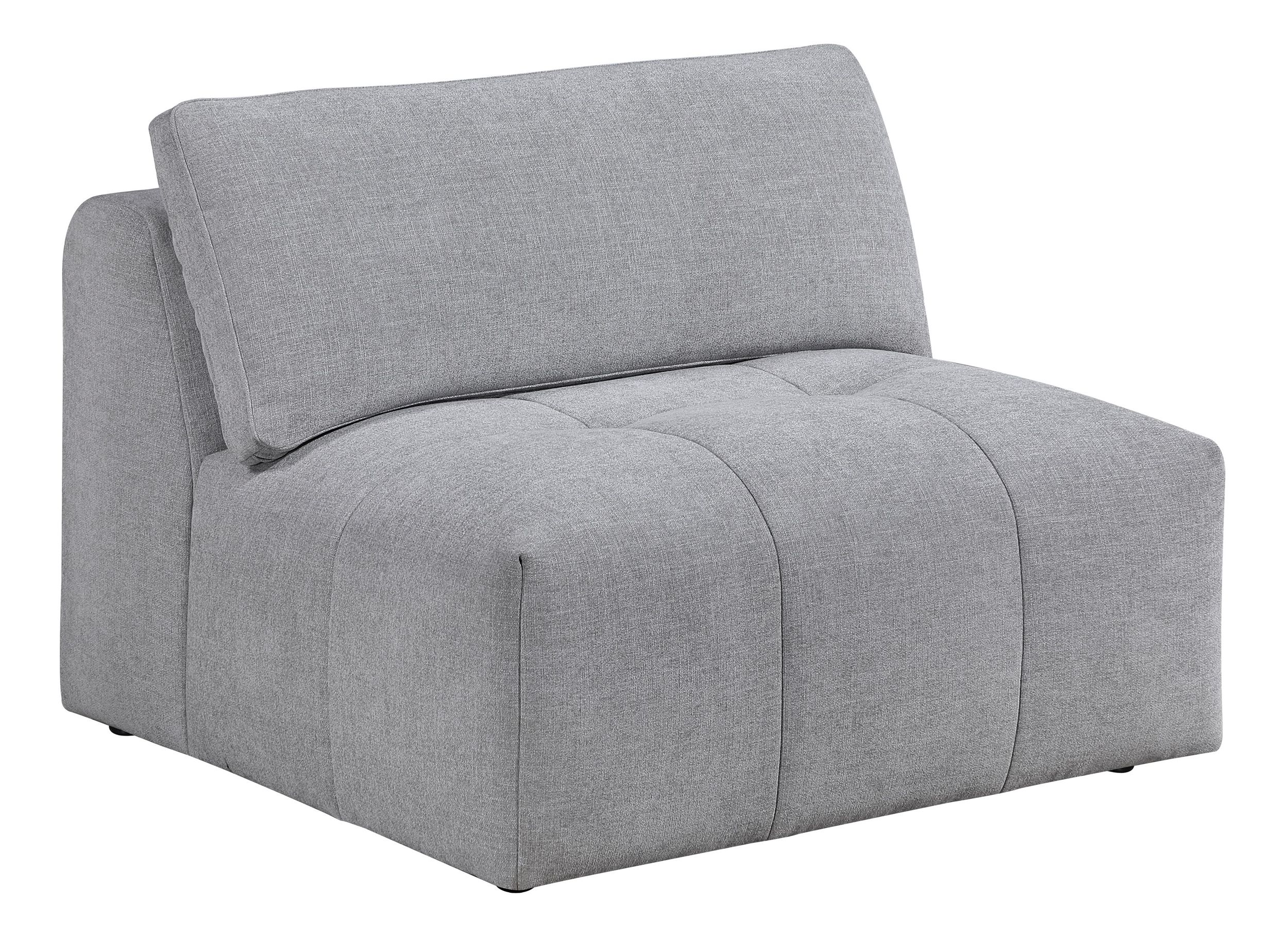 Tidal U-Shaped Polyester 6‑Piece Modular Sectional with Ottomans