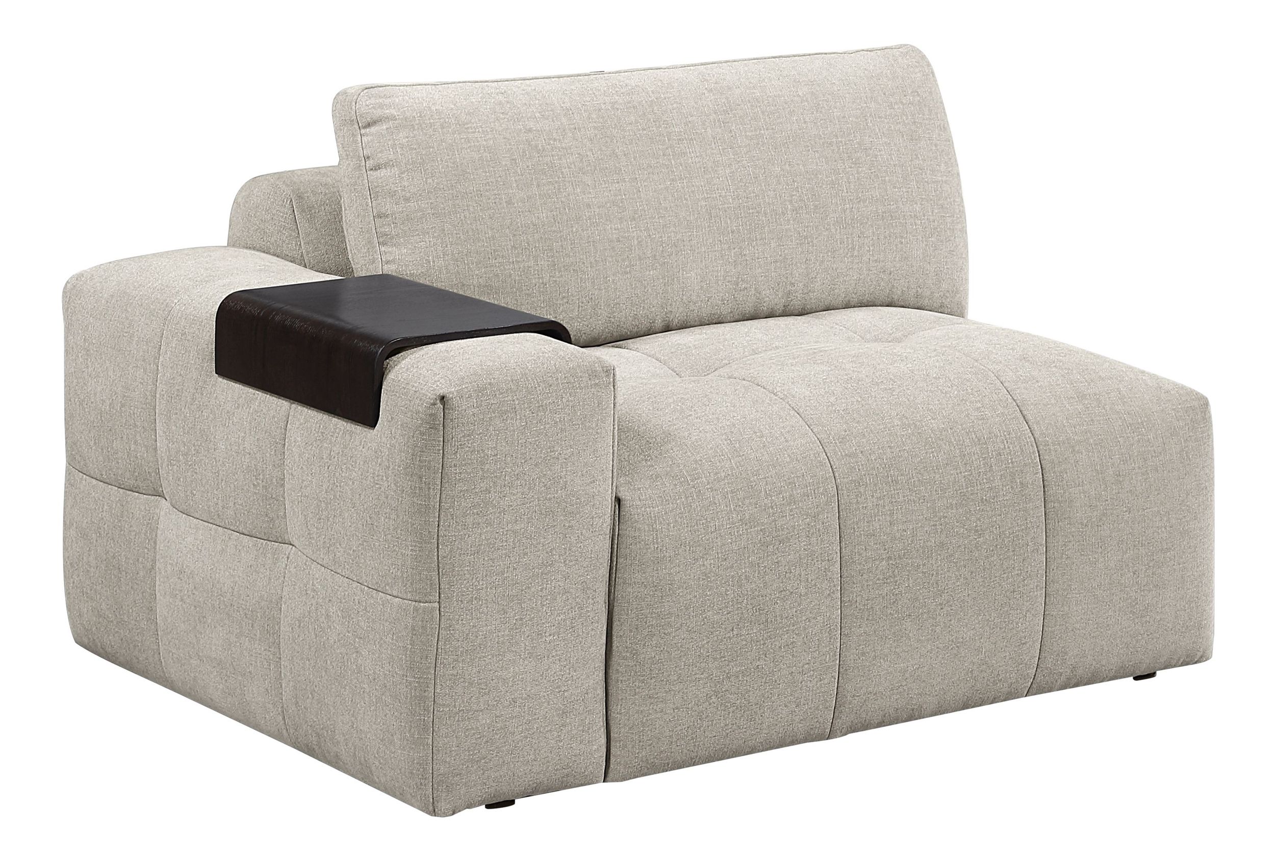 Tidal L-Shaped Polyester 5‑Piece Modular Sectional