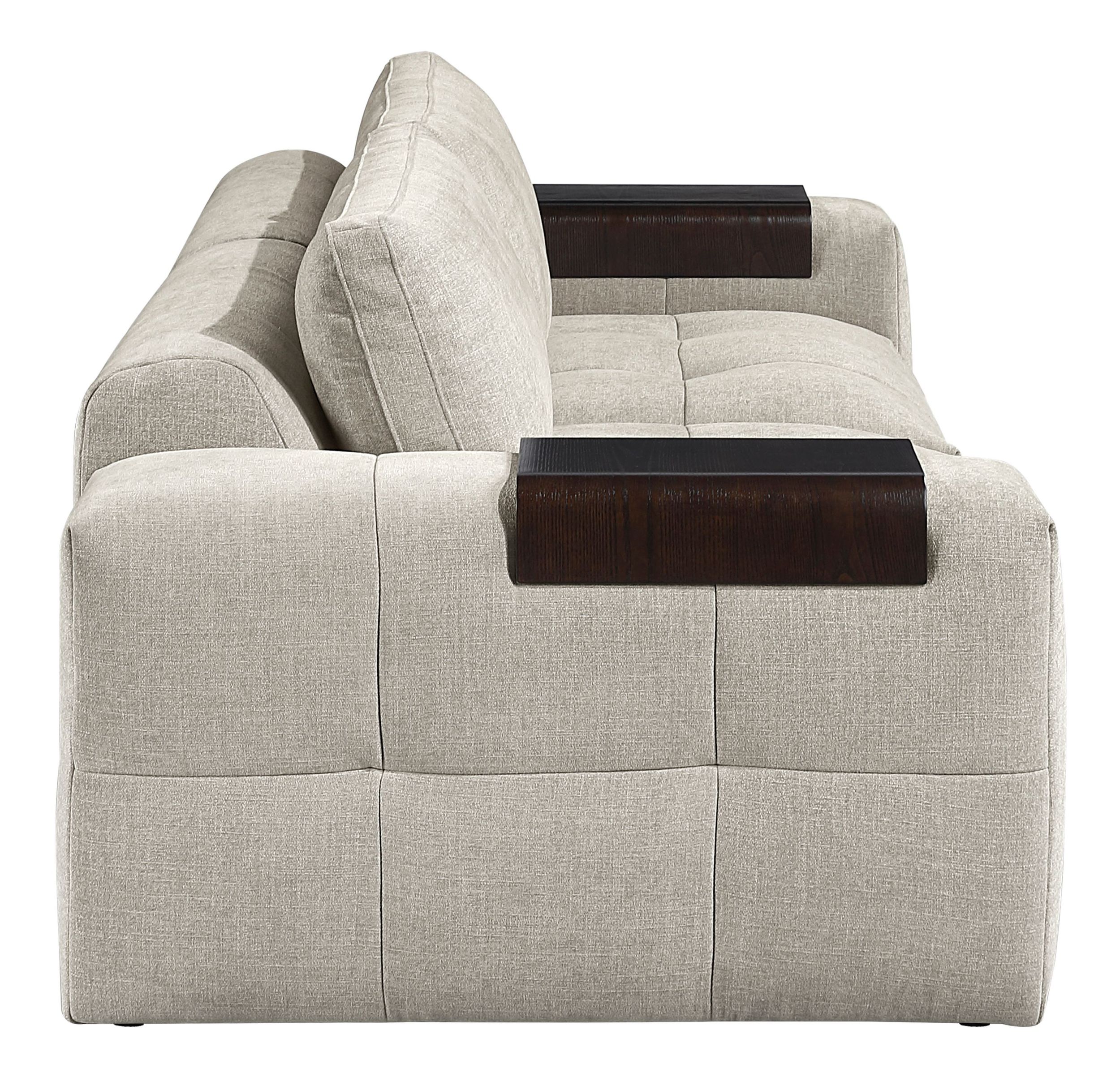 Tidal Polyester Modular Loveseat
