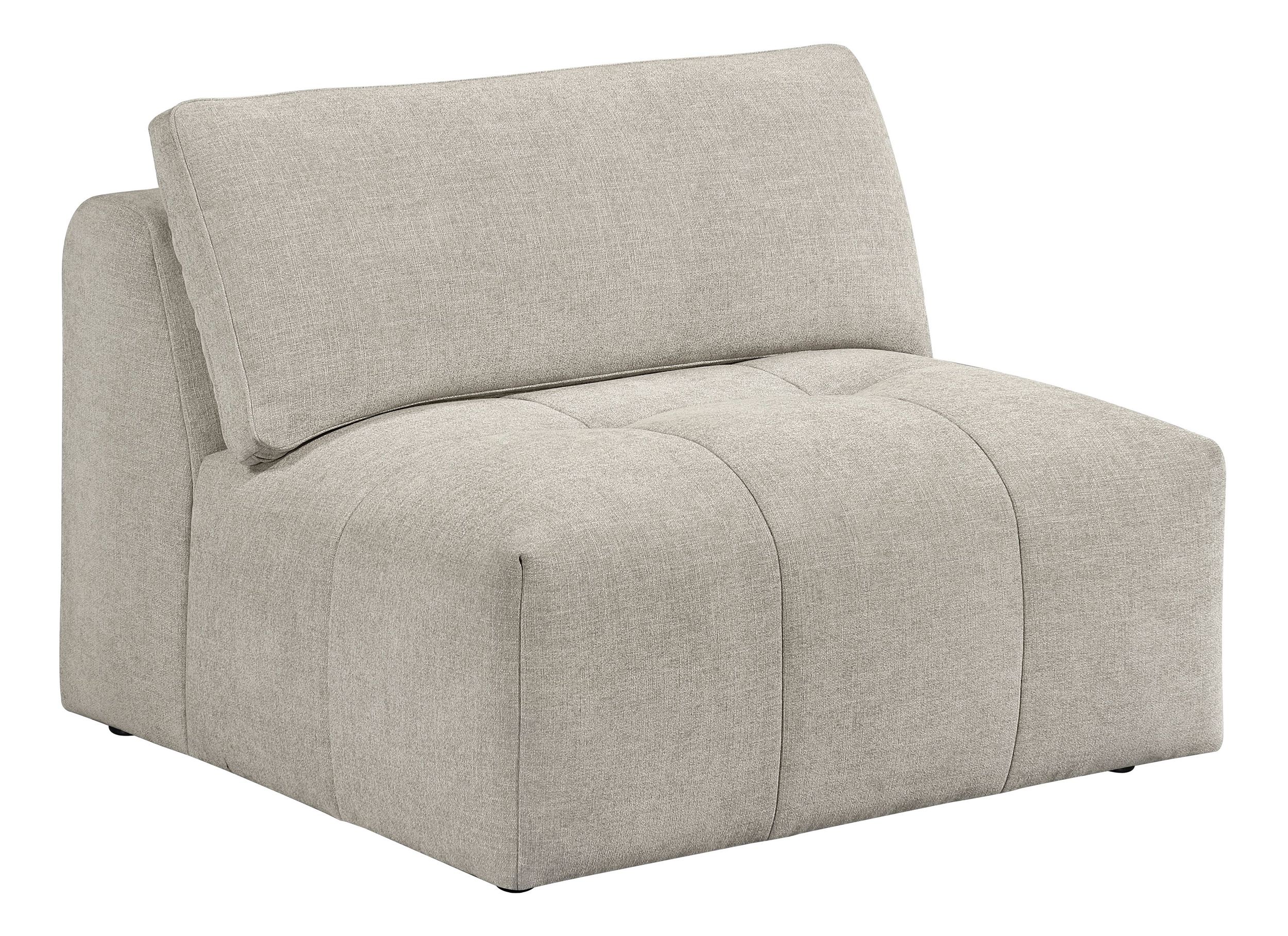 Tidal L-Shaped Polyester 5‑Piece Modular Sectional