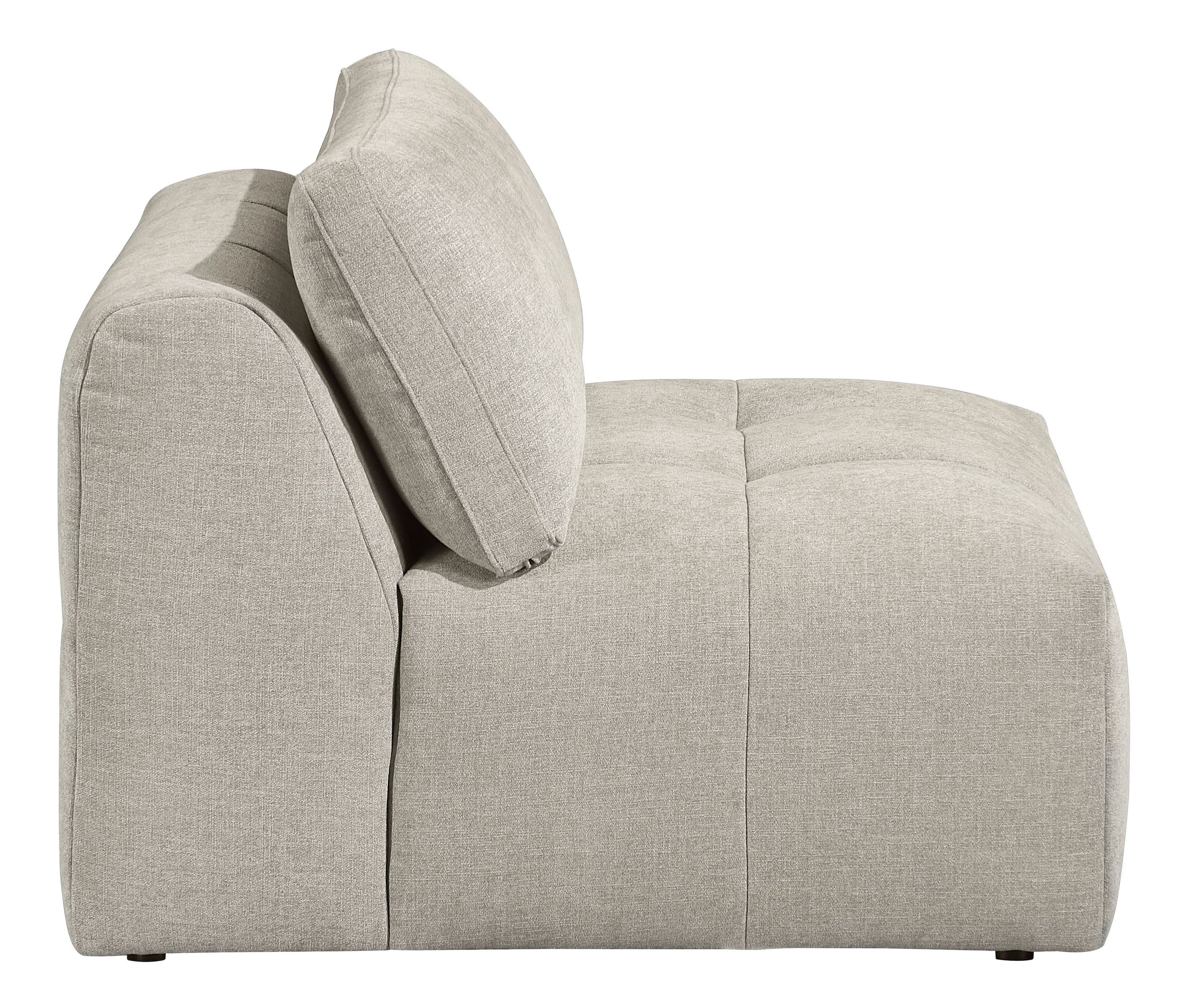 Tidal L-Shaped Polyester 5‑Piece Modular Sectional