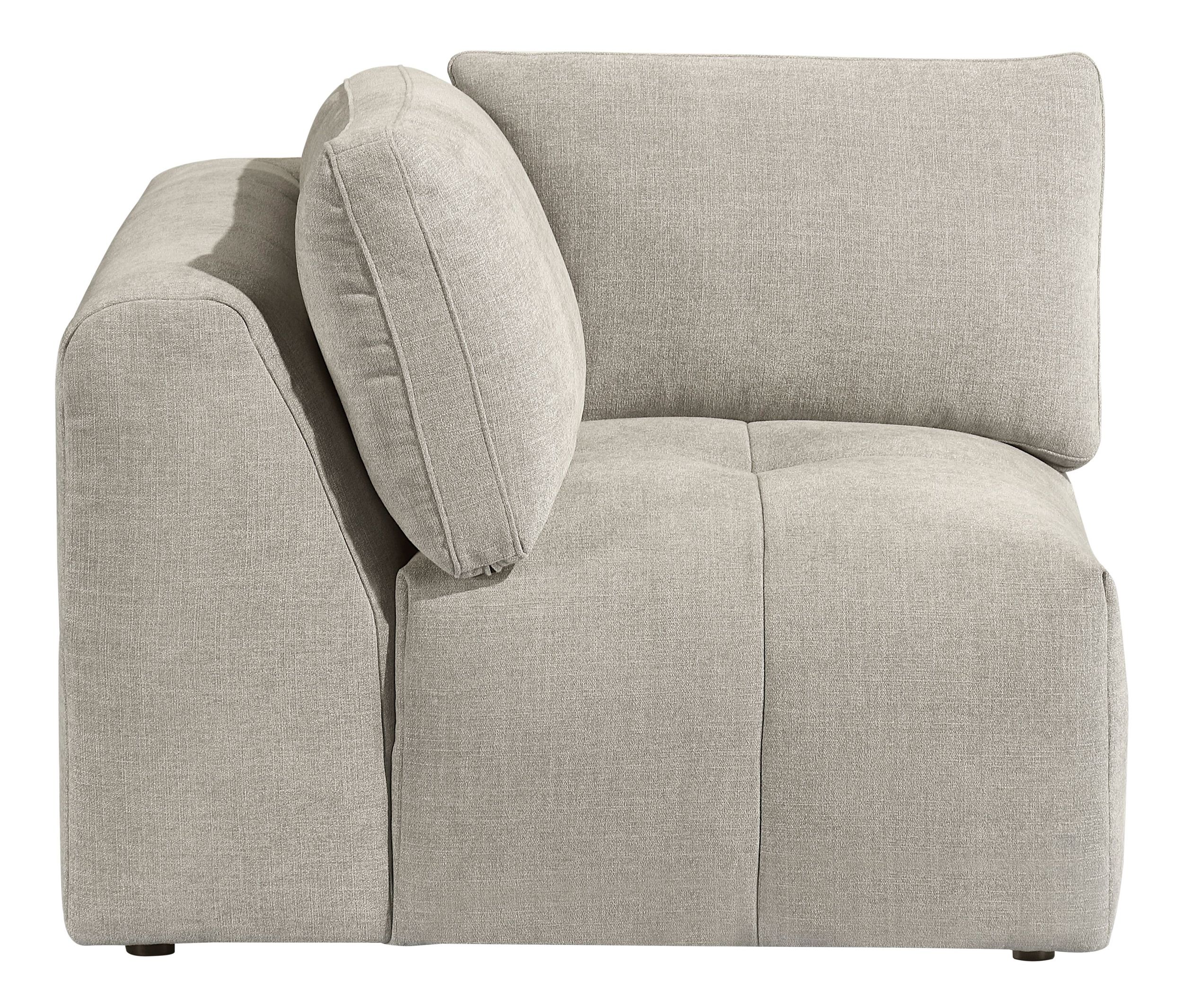 Tidal U-Shaped Polyester 6‑Piece Modular Sectional with Ottomans