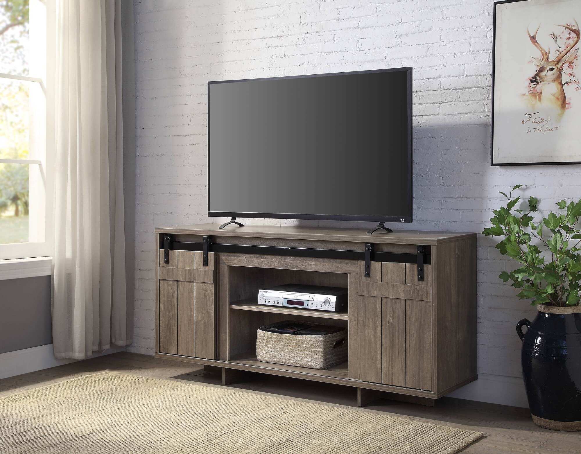 Bellarosa Wood TV Stand