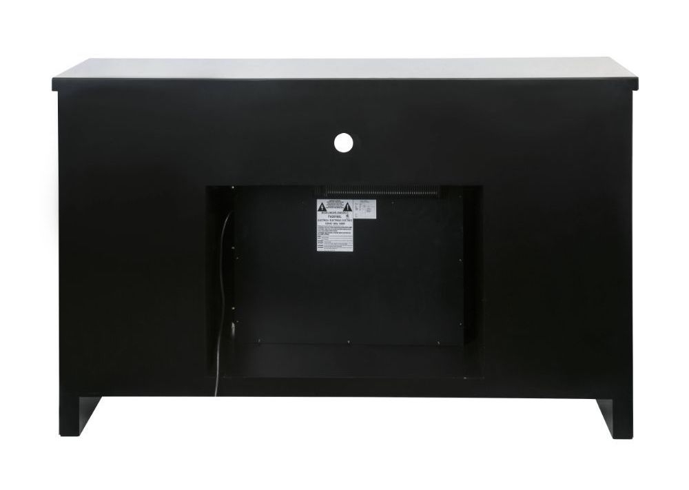 Noralie 91775 Mirror/Faux Diamonds TV Stand w/ LED Fireplace
