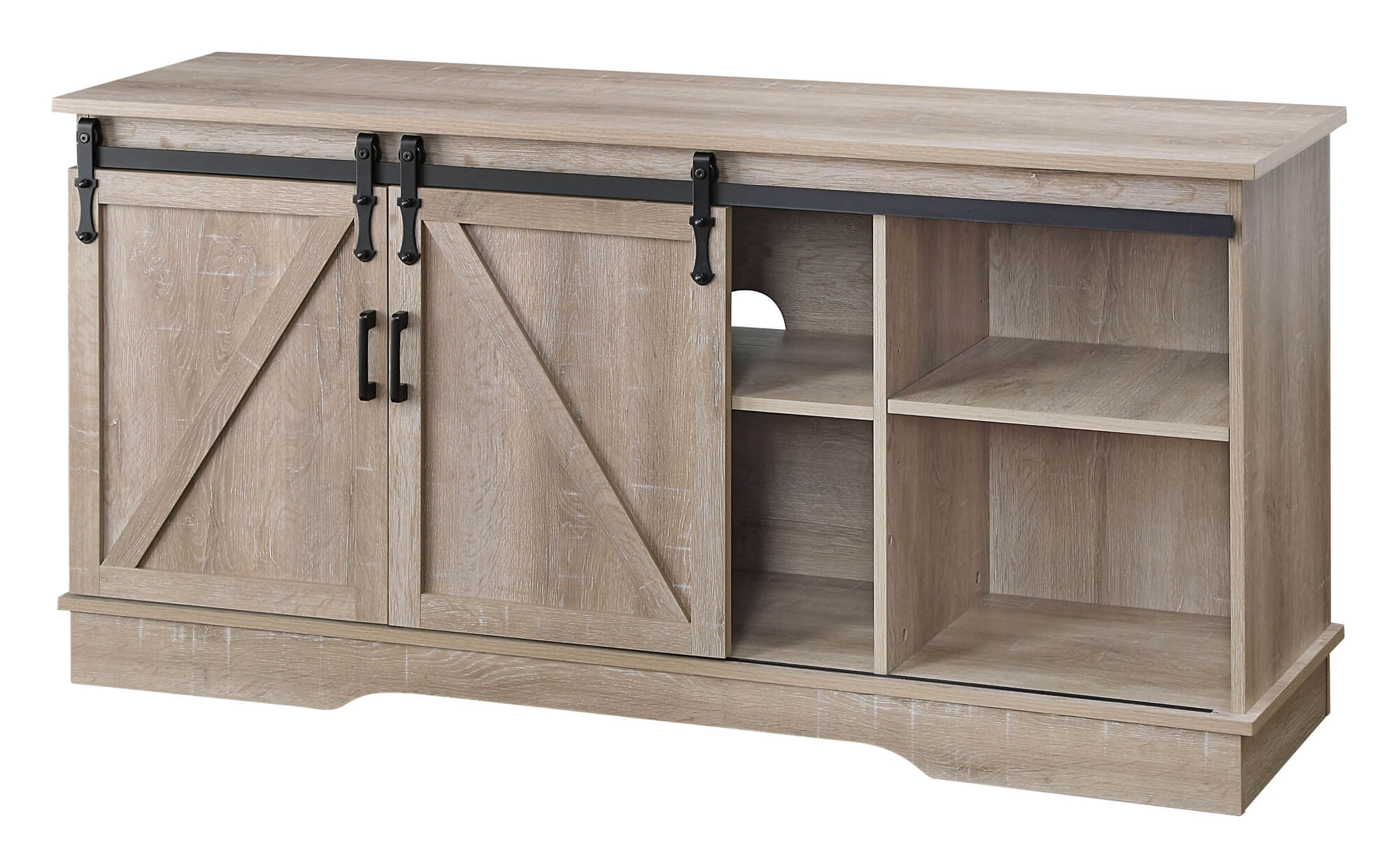 Bennet Wood/Wood Veneer TV Stand