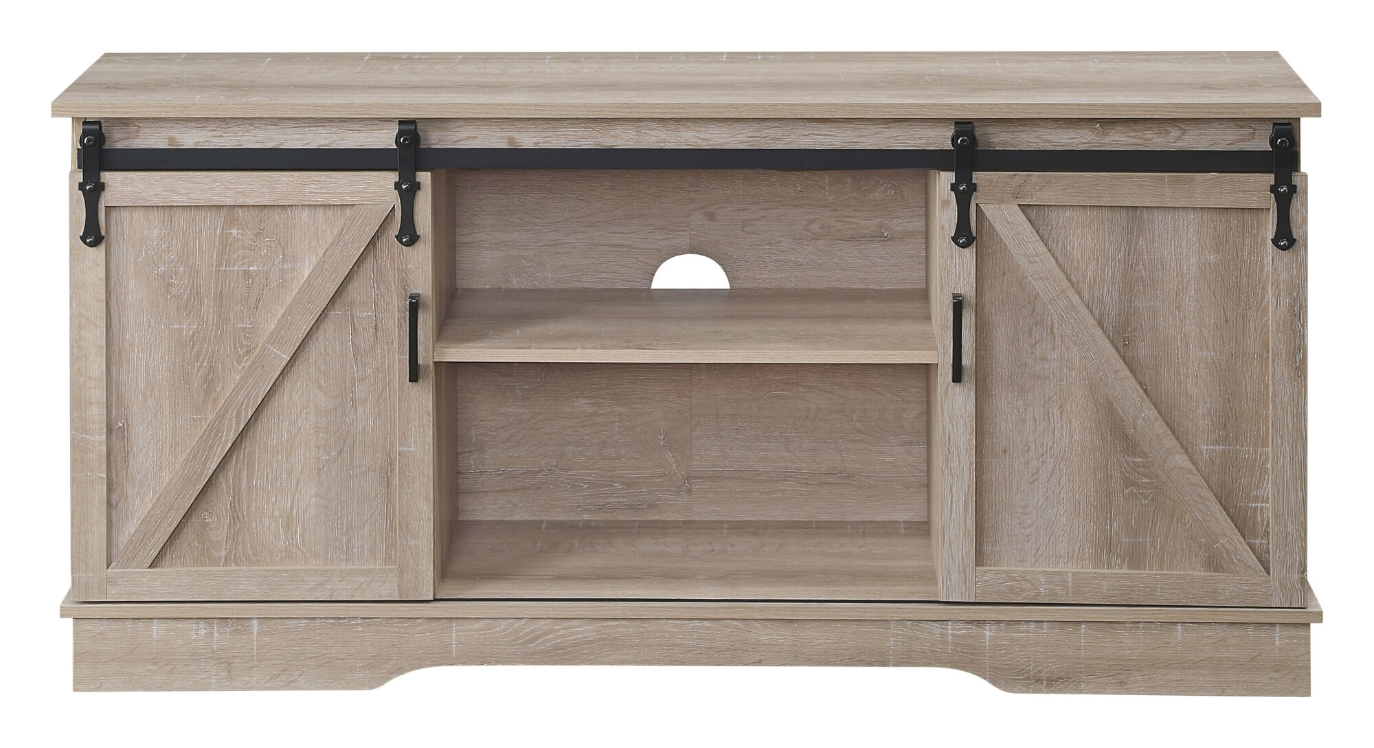 Bennet Wood/Wood Veneer TV Stand