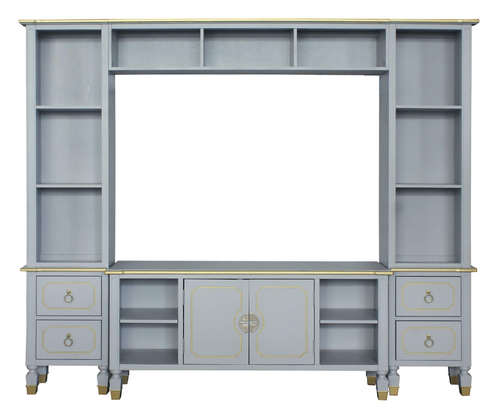 House Marchese Wood Entertainment Center