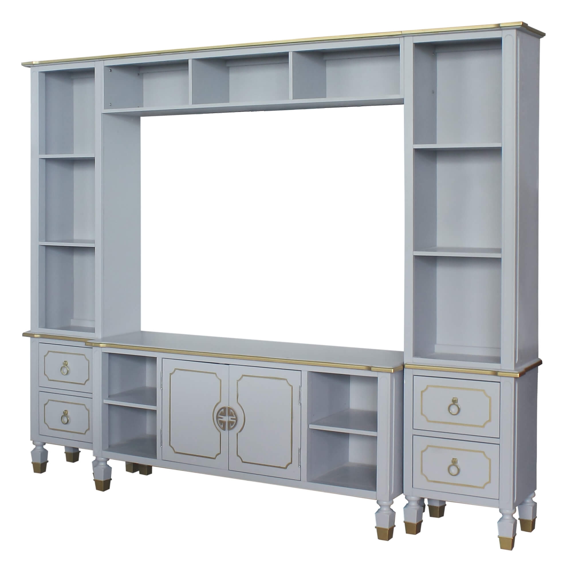 House Marchese Wood Entertainment Center