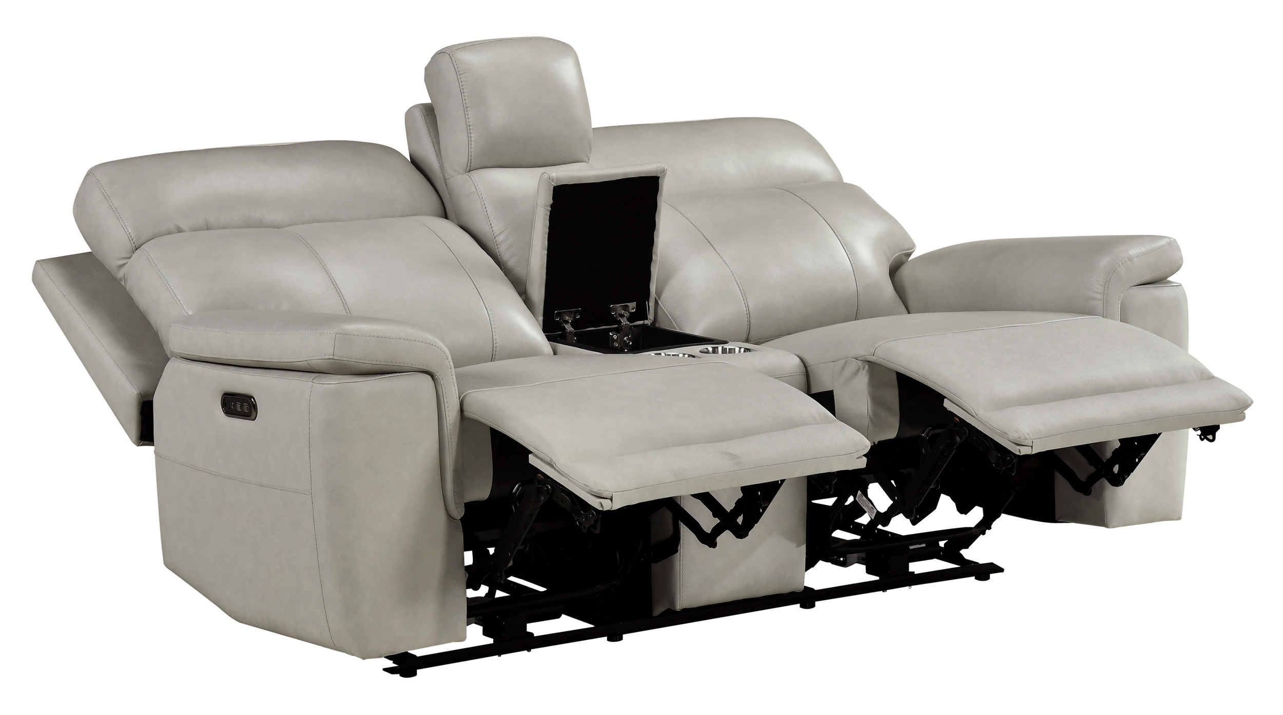 Celestia Power Double Reclining Loveseat with Center Console