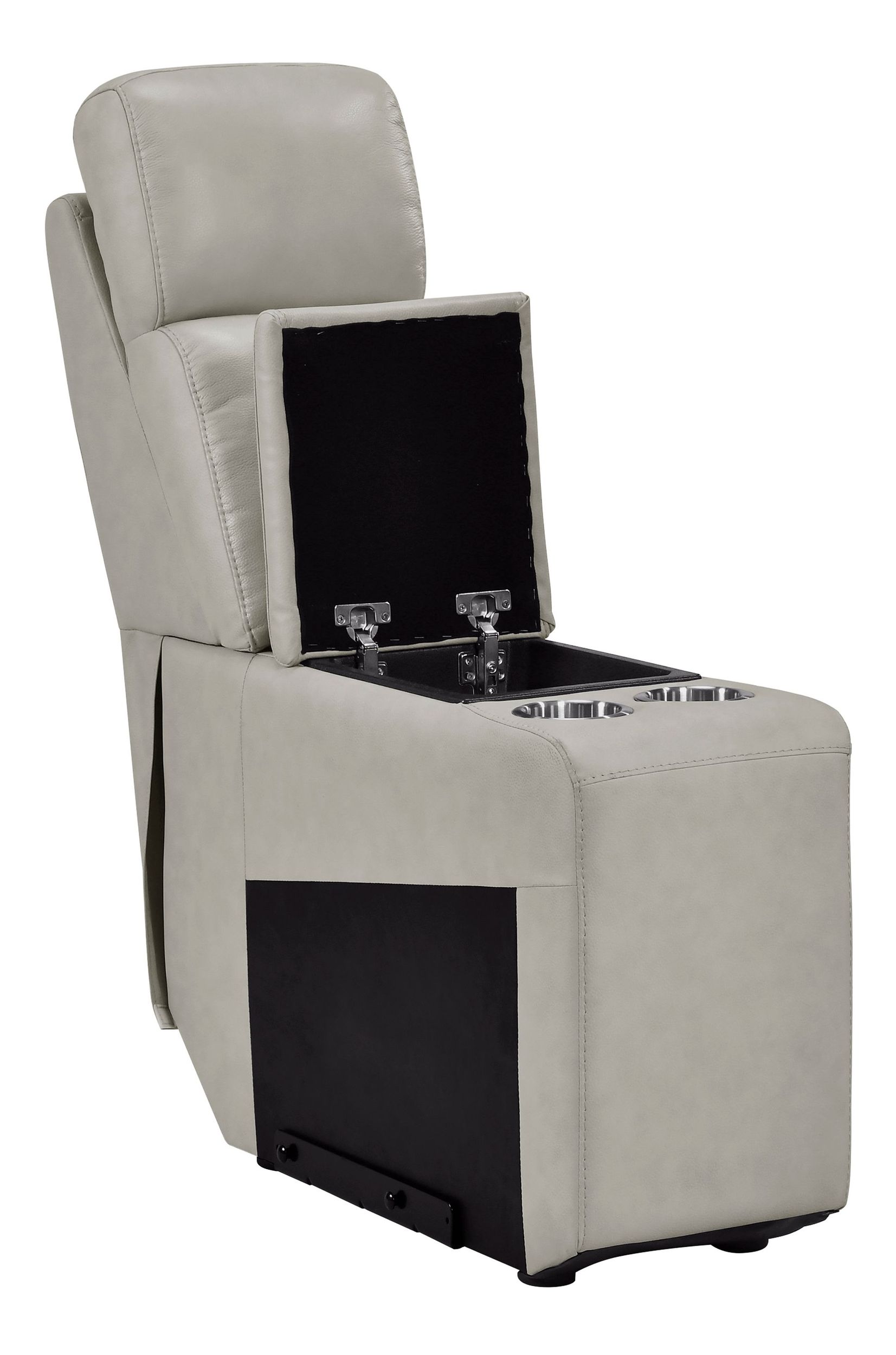Celestia L-Shaped 6‑Piece Modular Power Reclining Sectional with Power Headrests