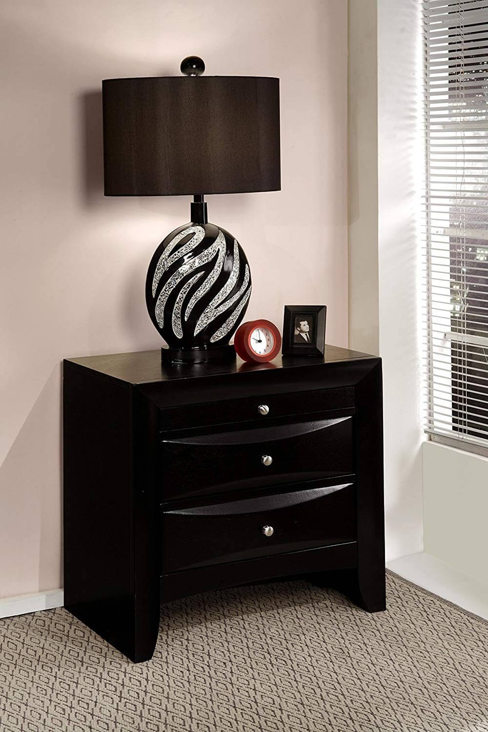 Ireland Wood/Wood Veneer Nightstand by Acme Furniture