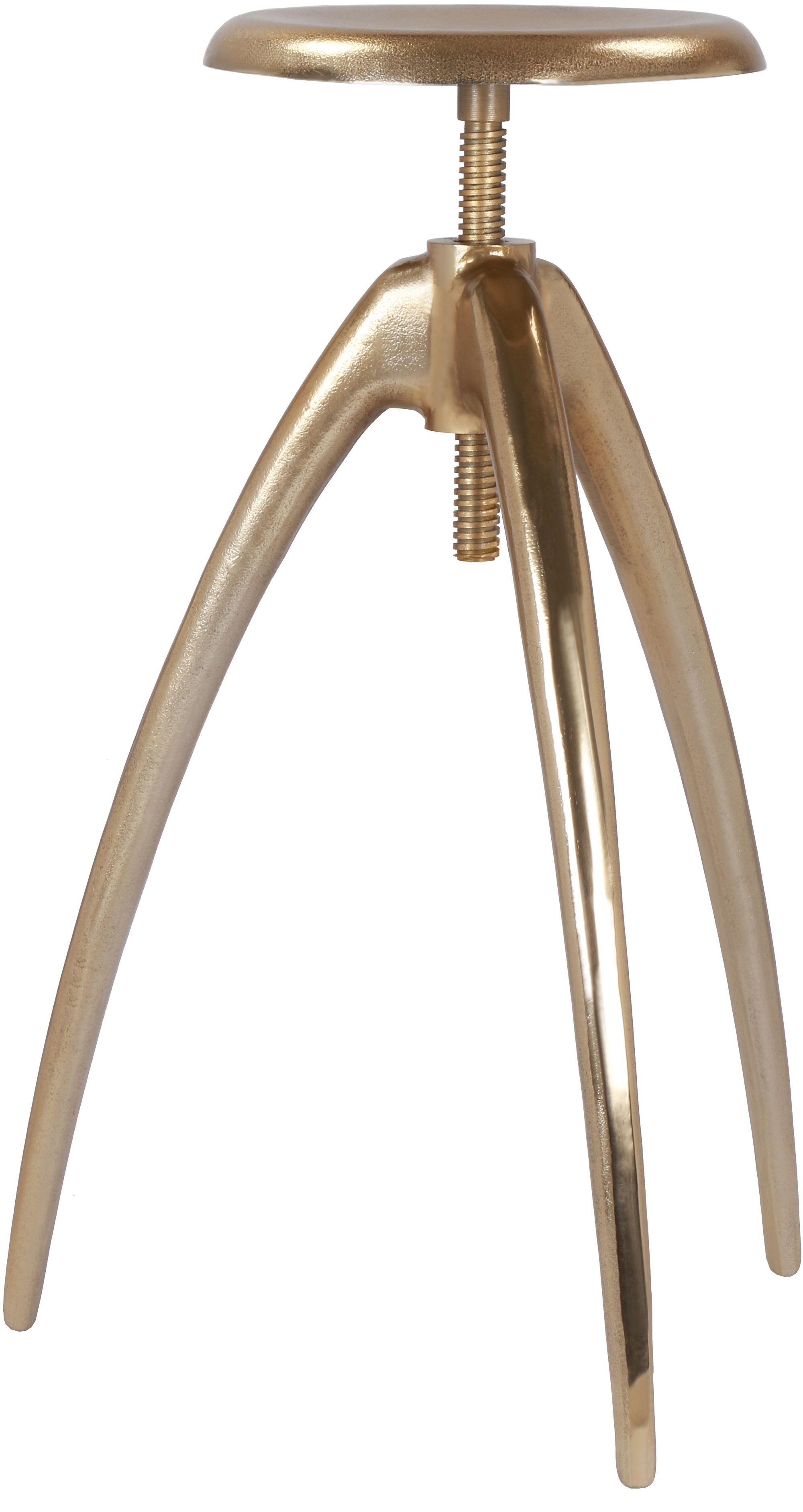Clara Adjustable Aluminum Stool