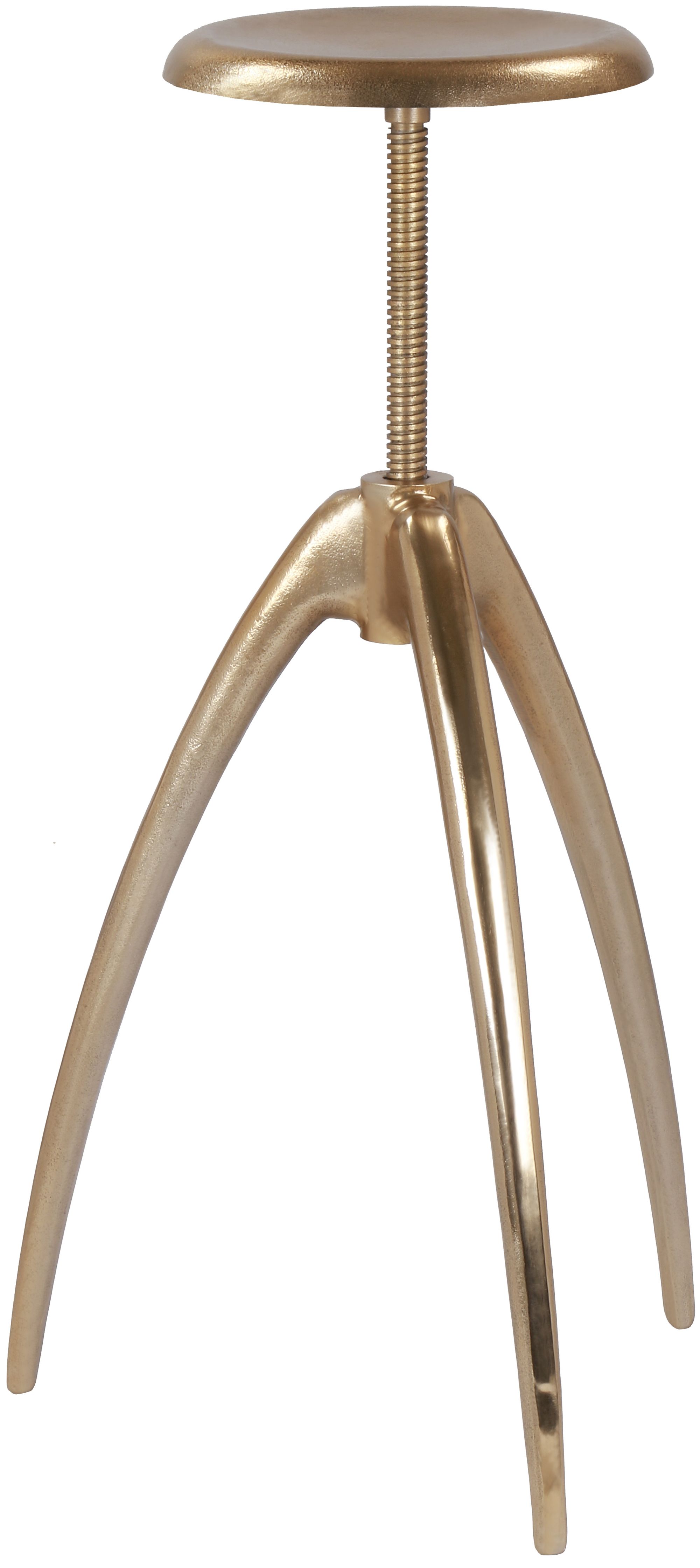 Clara Adjustable Aluminum Stool