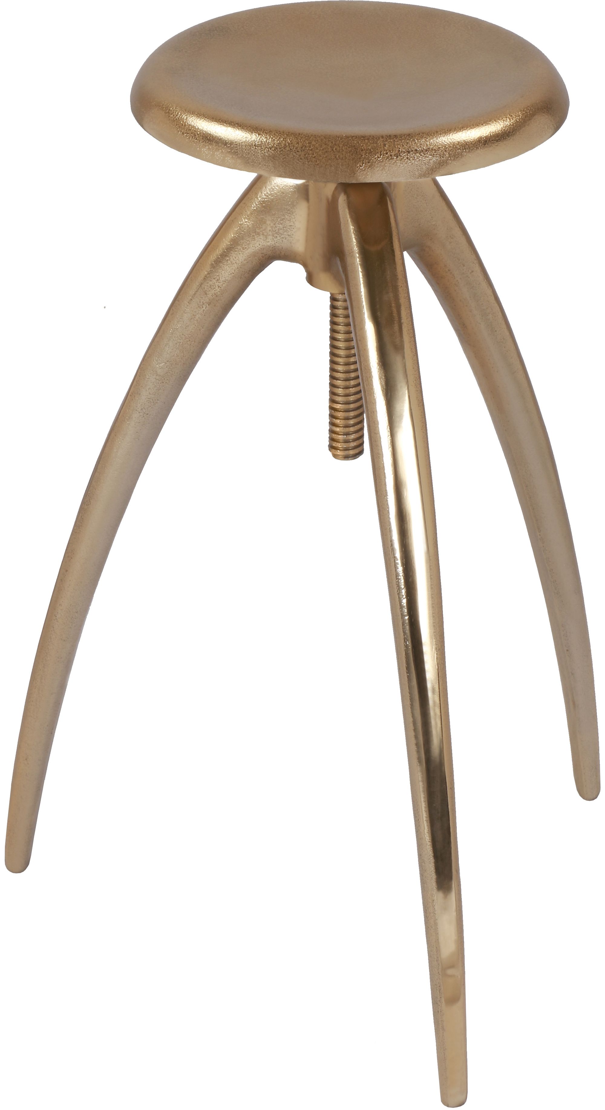 Clara Adjustable Aluminum Stool