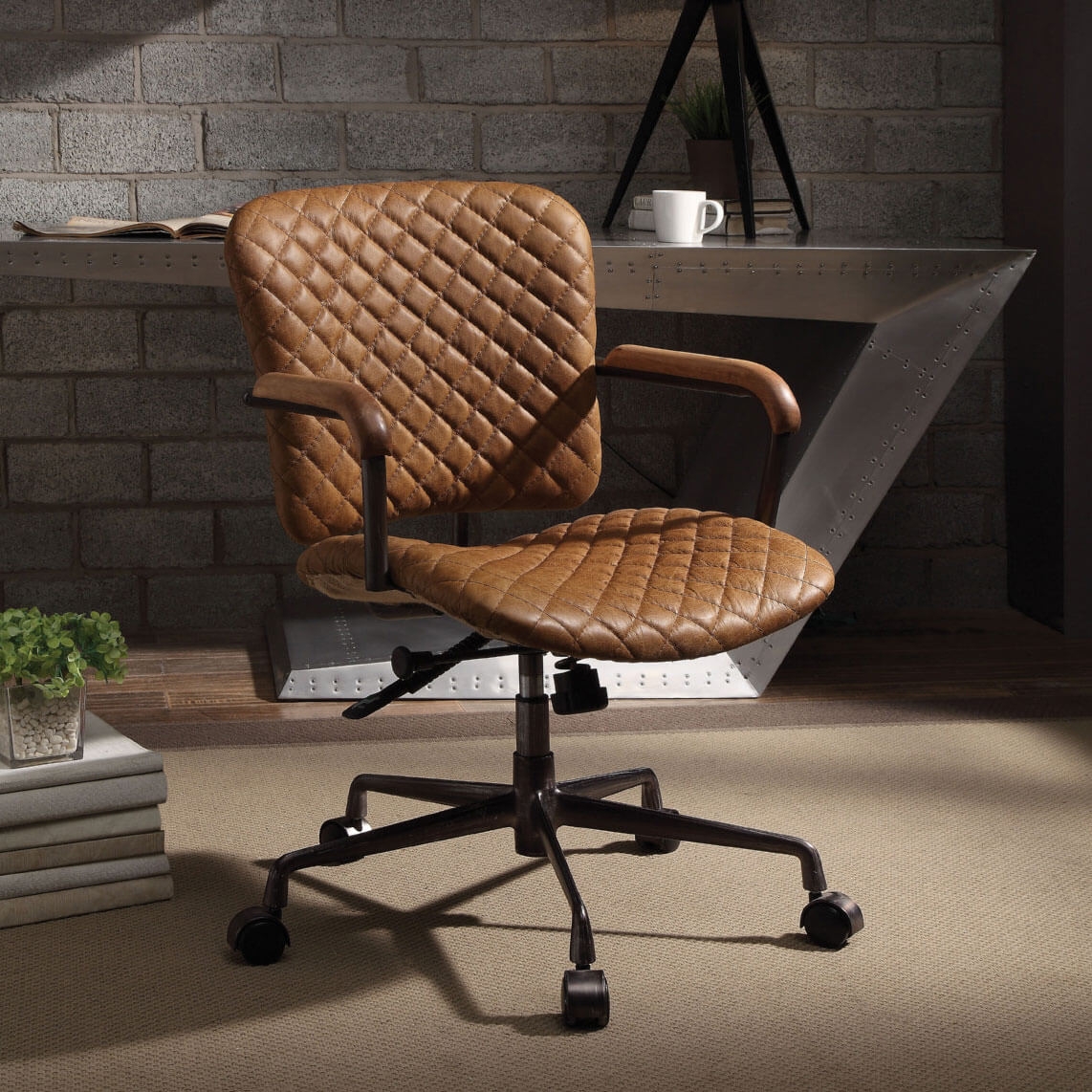 Josi Top Grain Leather Executive Office Chair