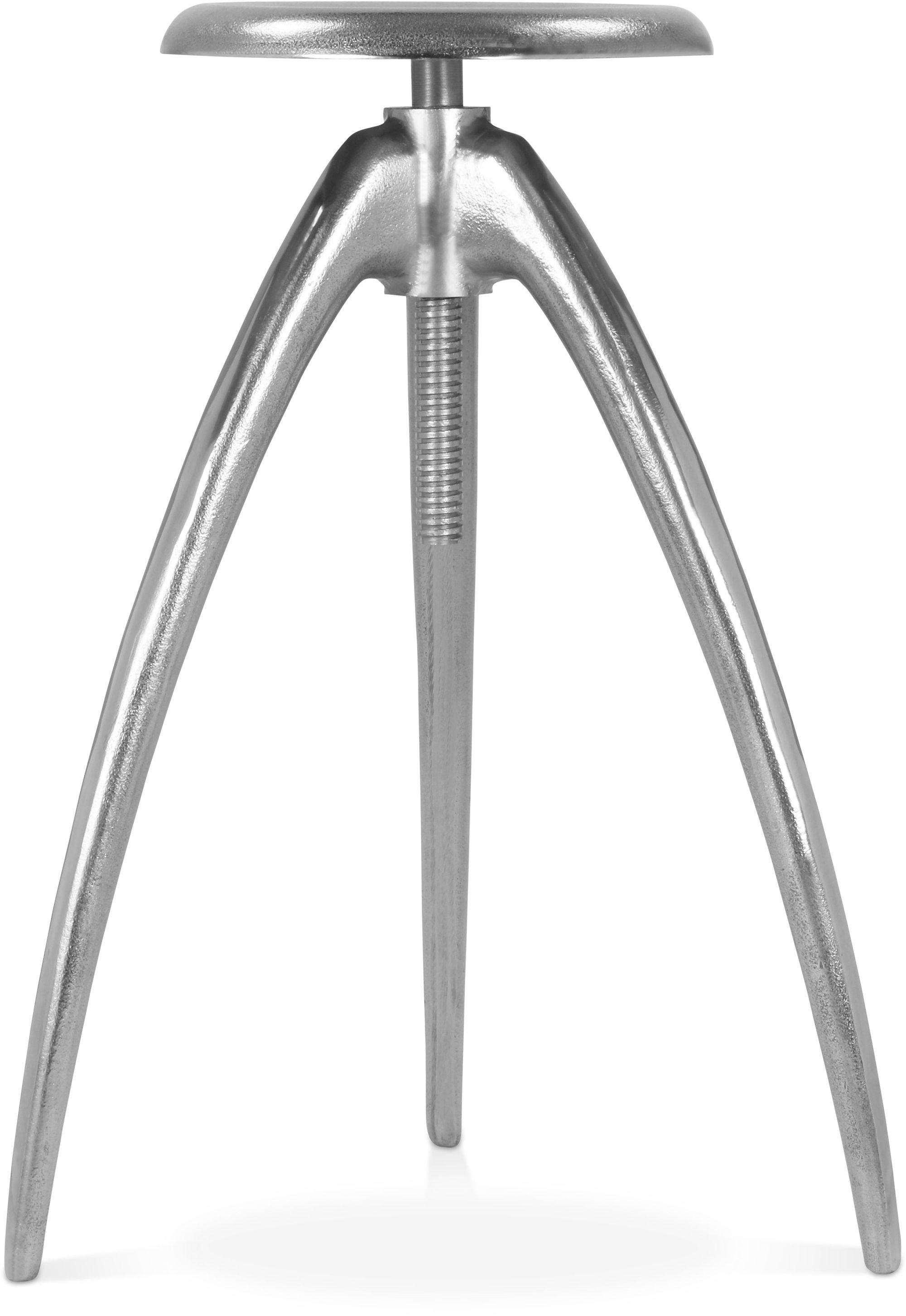 Clara Adjustable Aluminum Stool