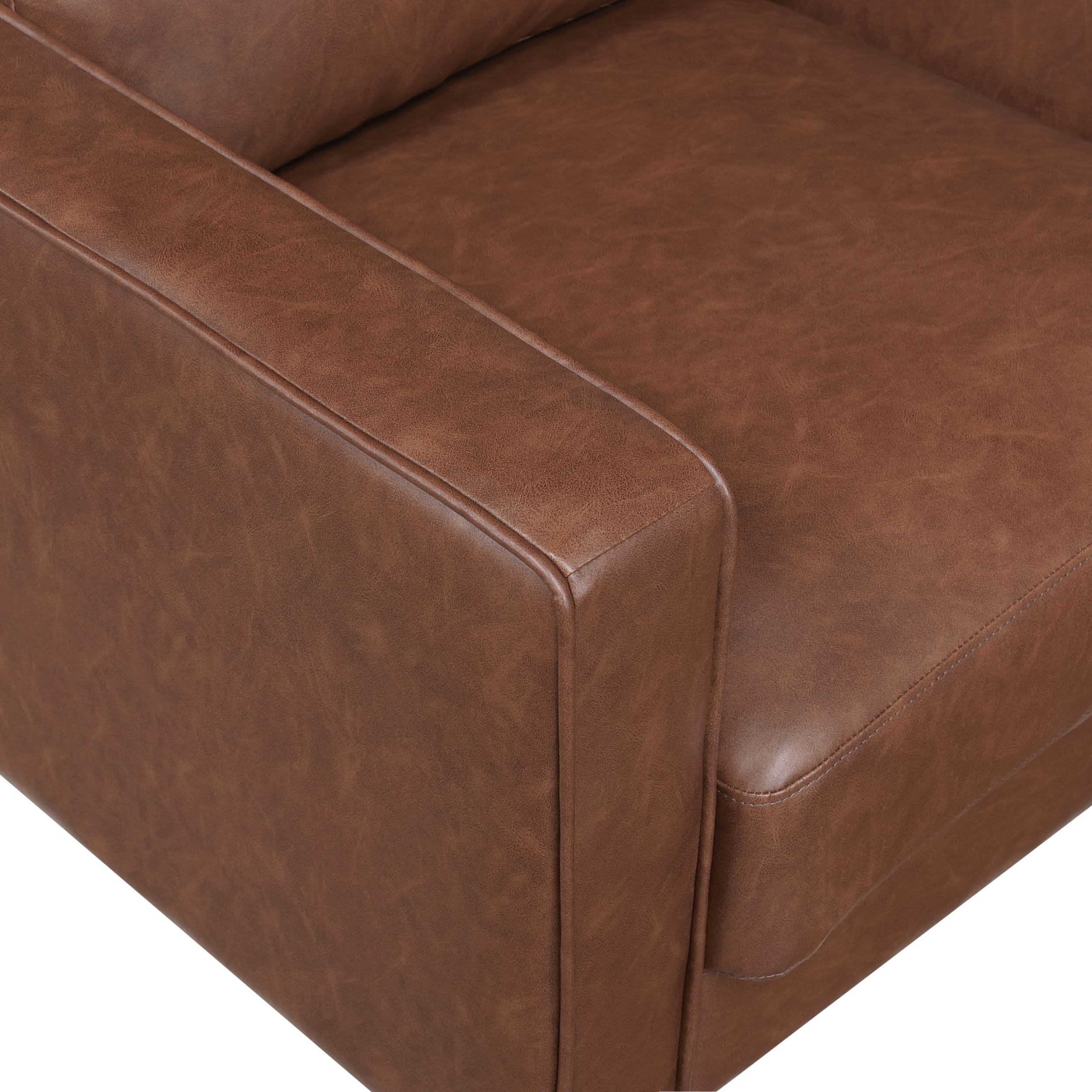 Malcolm Faux Leather Living Room Set