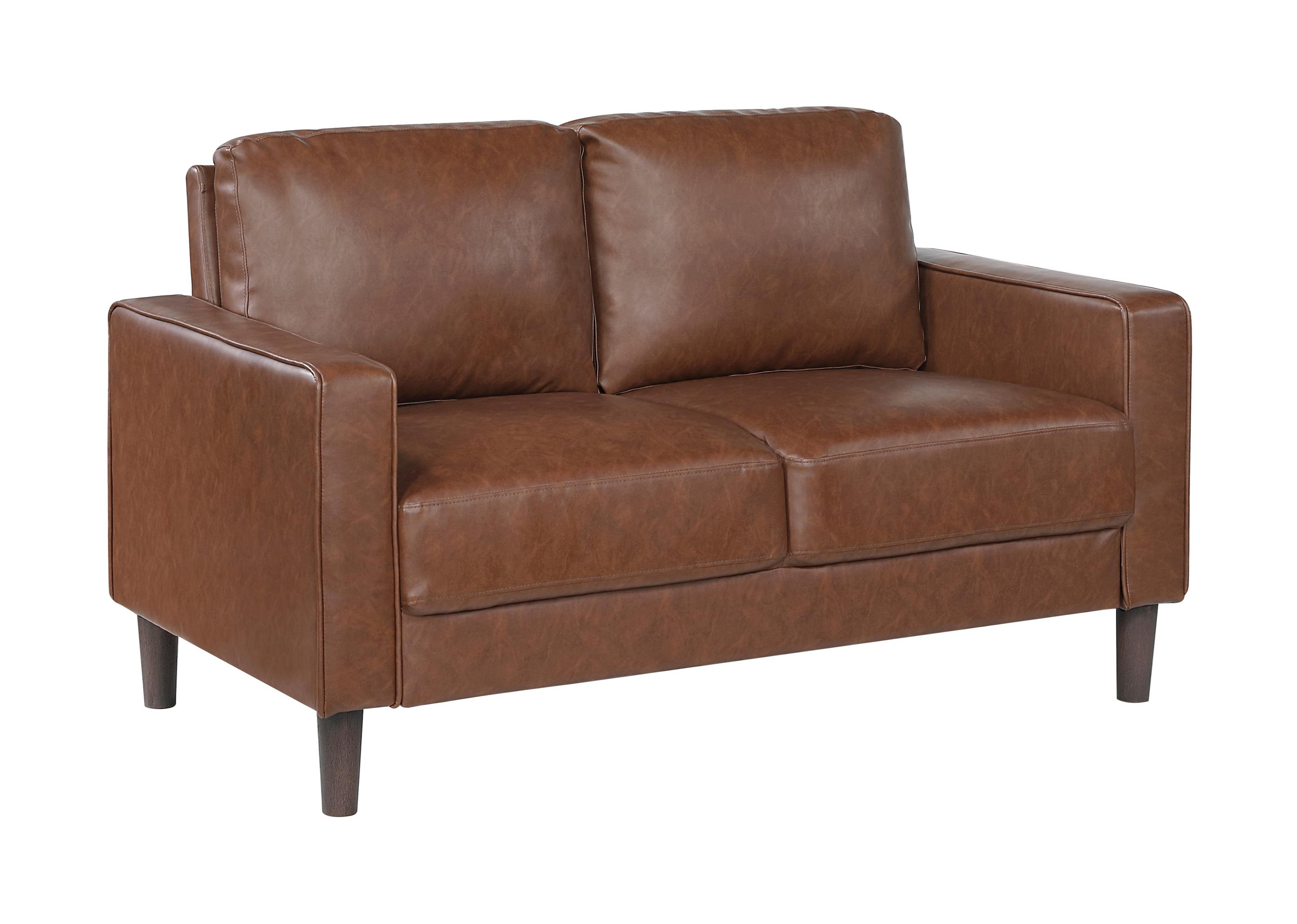 Malcolm Faux Leather Living Room Set