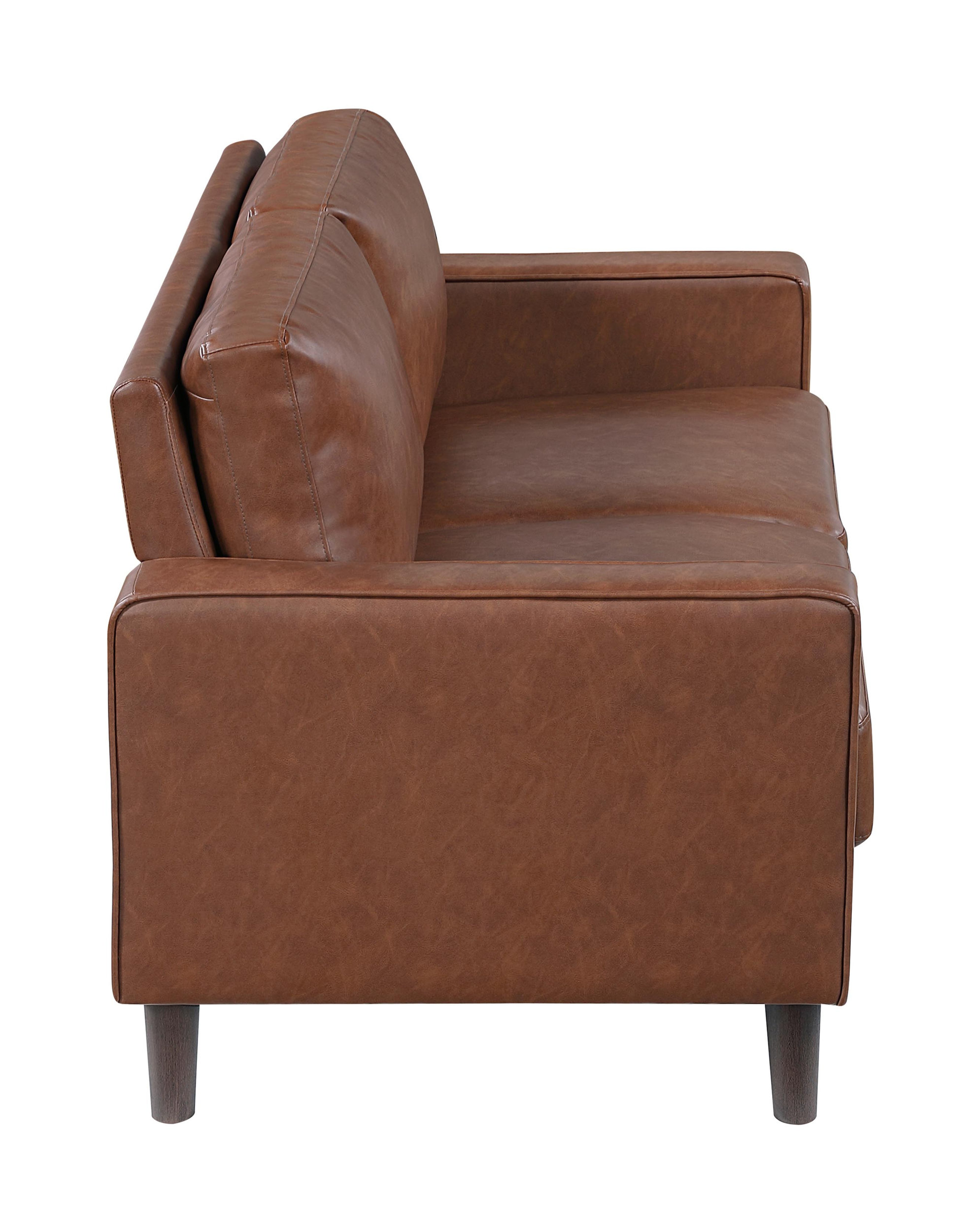 Malcolm Faux Leather Loveseat