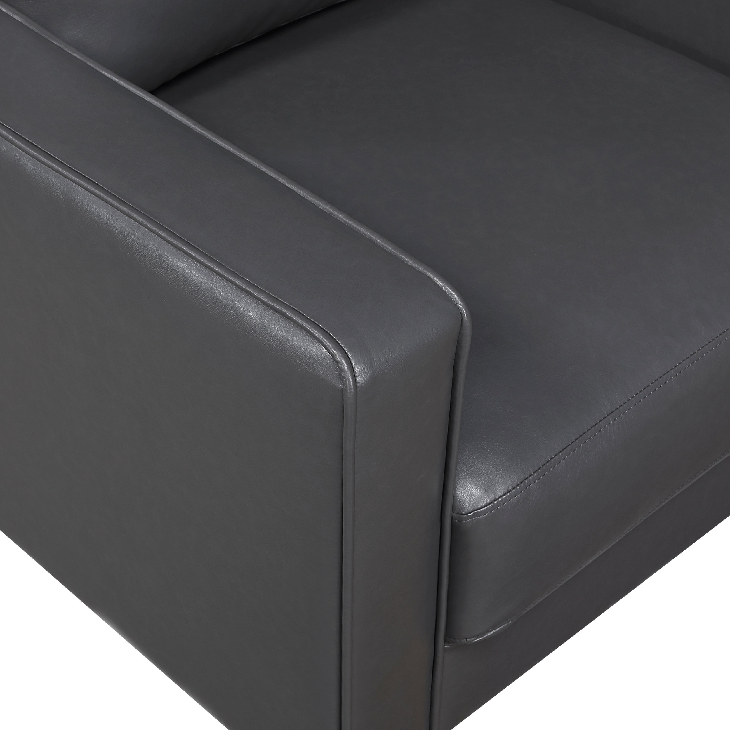 Malcolm Faux Leather Loveseat