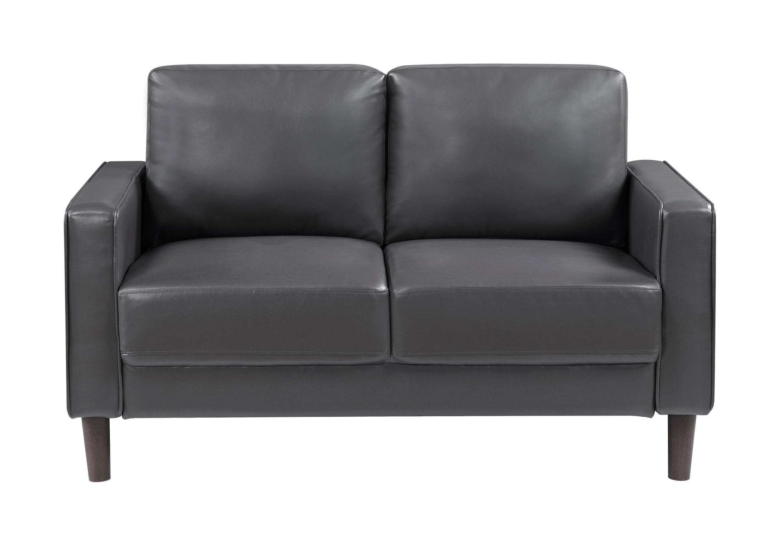 Malcolm Faux Leather Loveseat