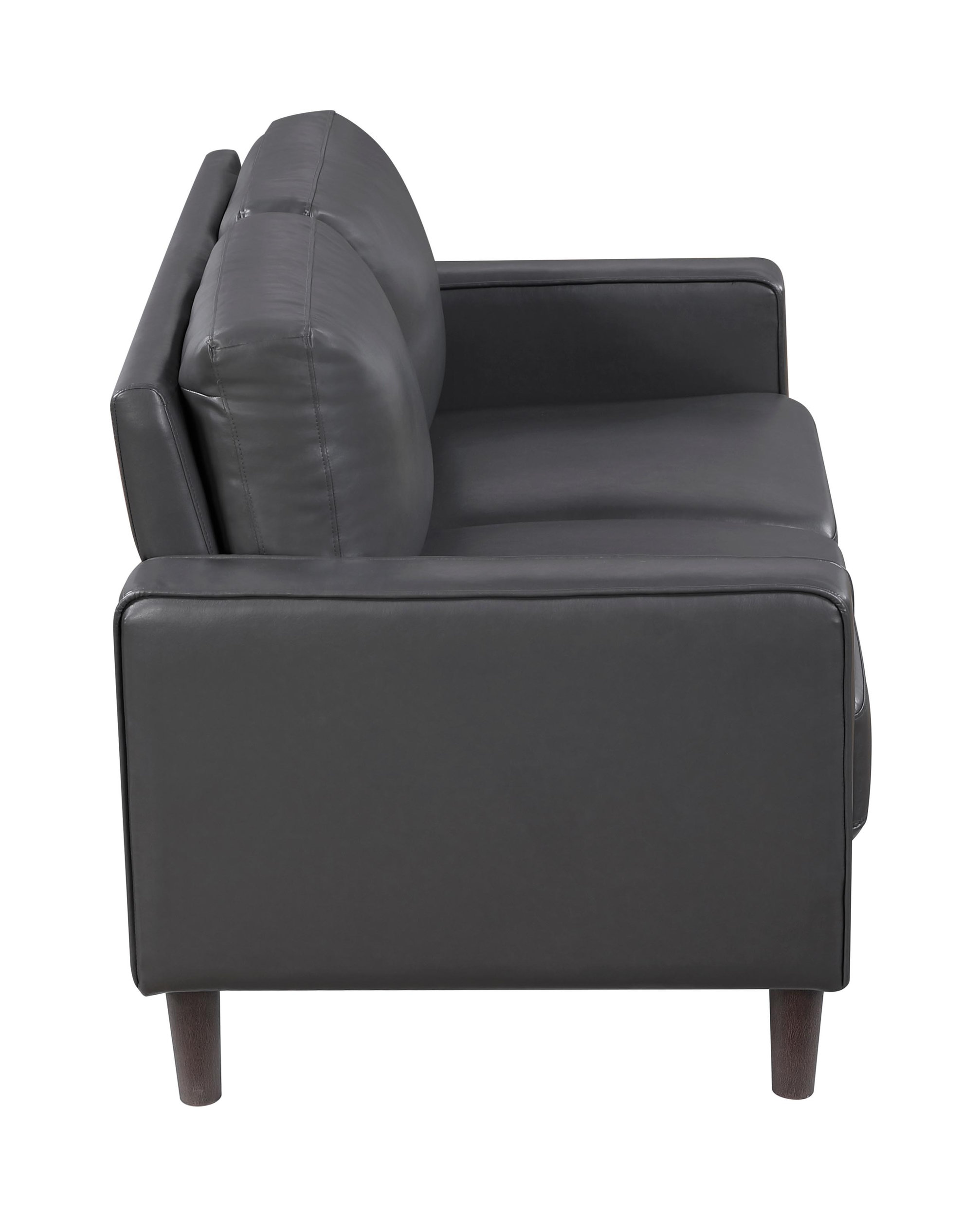 Malcolm Faux Leather Loveseat