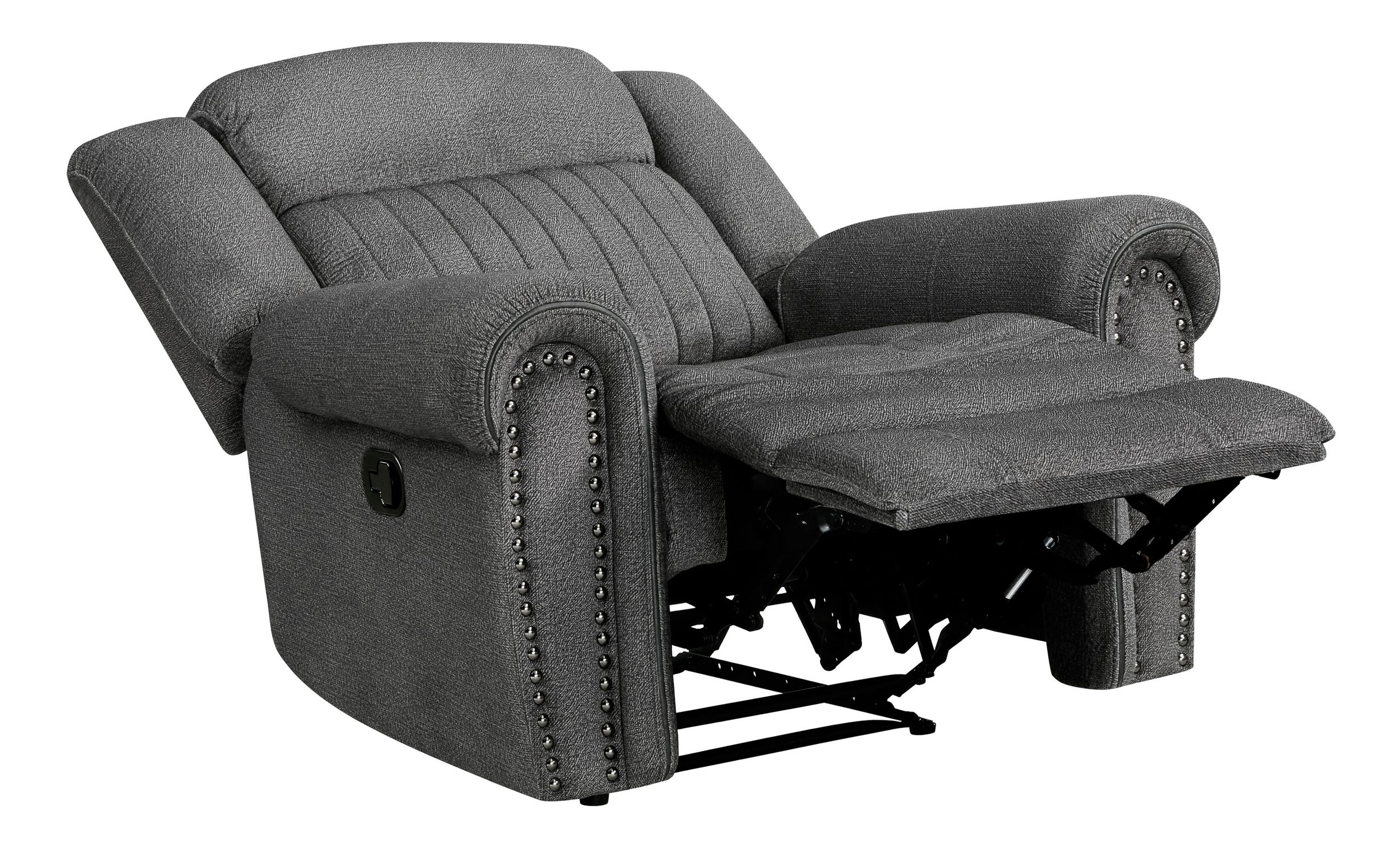 Brennen Microfiber Double Reclining Living Room Set