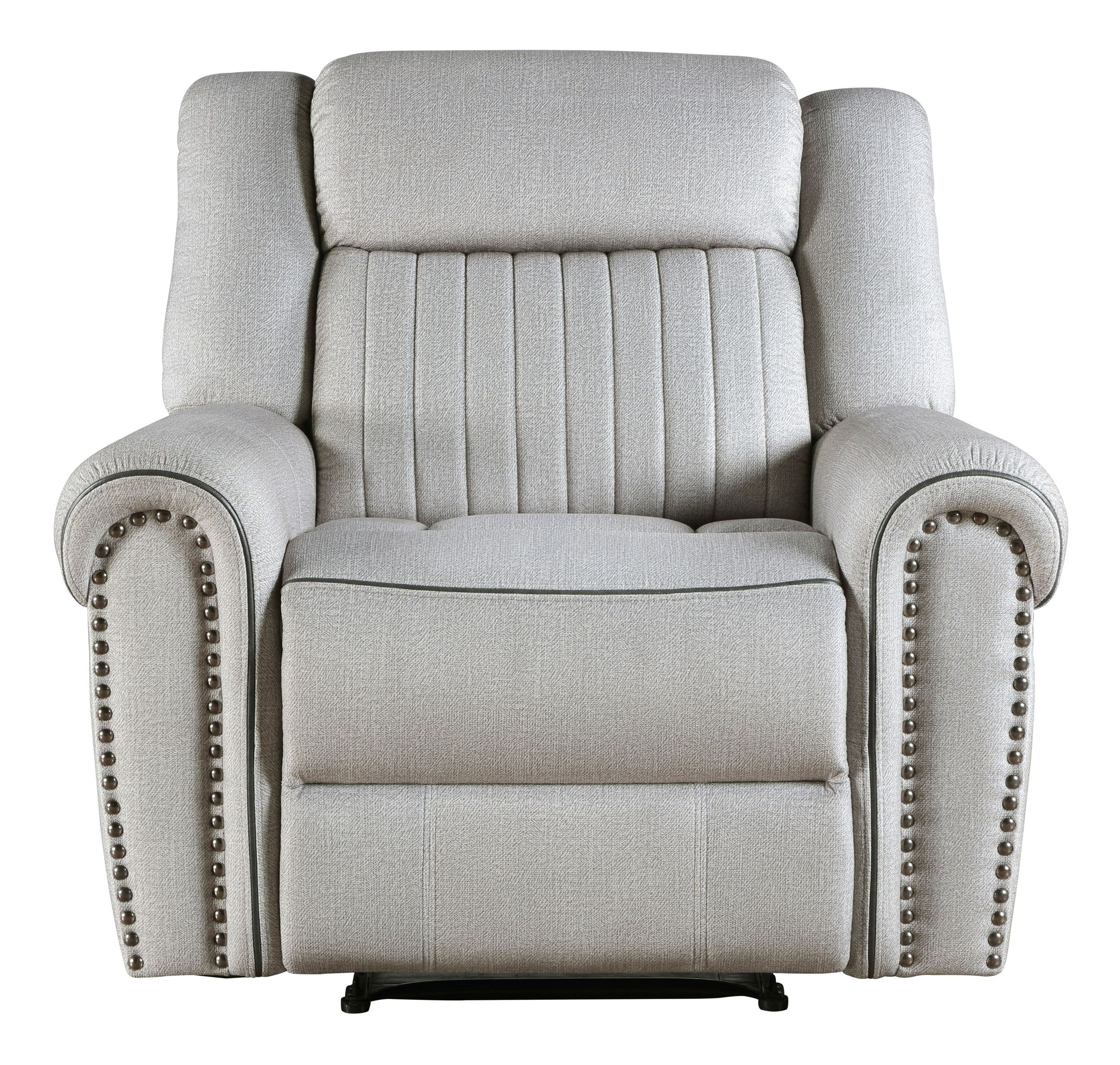 Brennen Microfiber Double Reclining Living Room Set