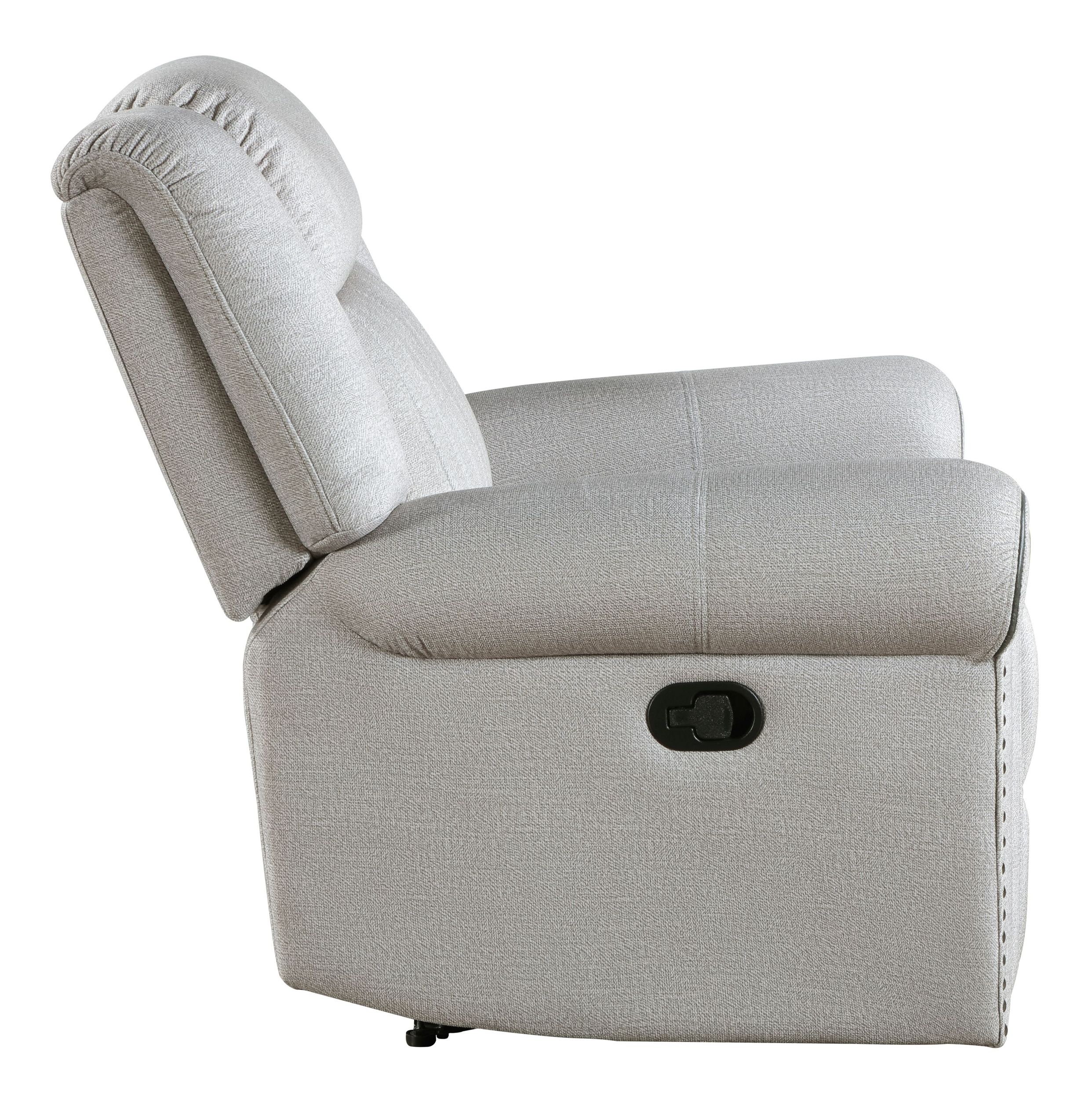 Brennen Microfiber Double Reclining Living Room Set