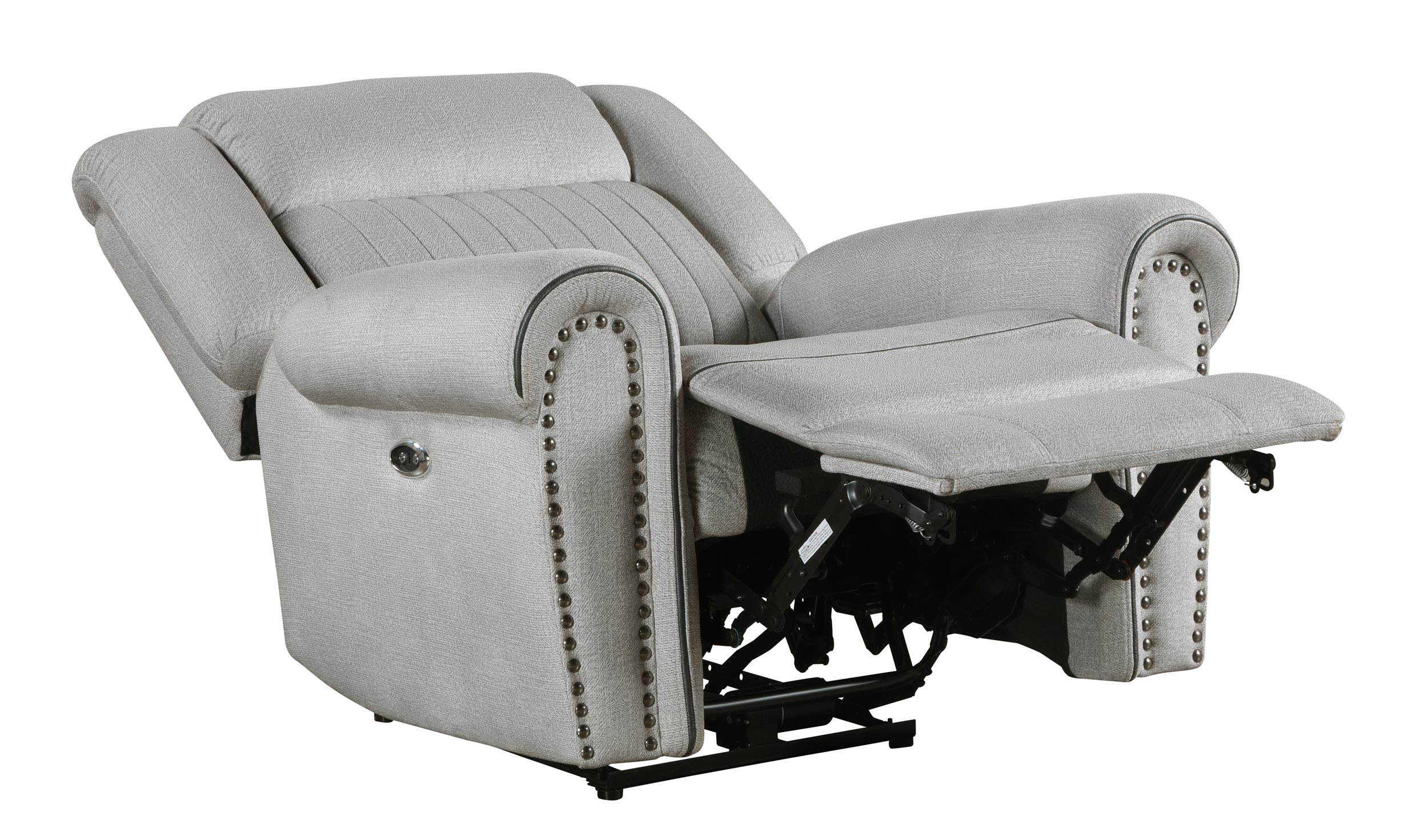 Brennen Microfiber Power Double Reclining Living Room Set