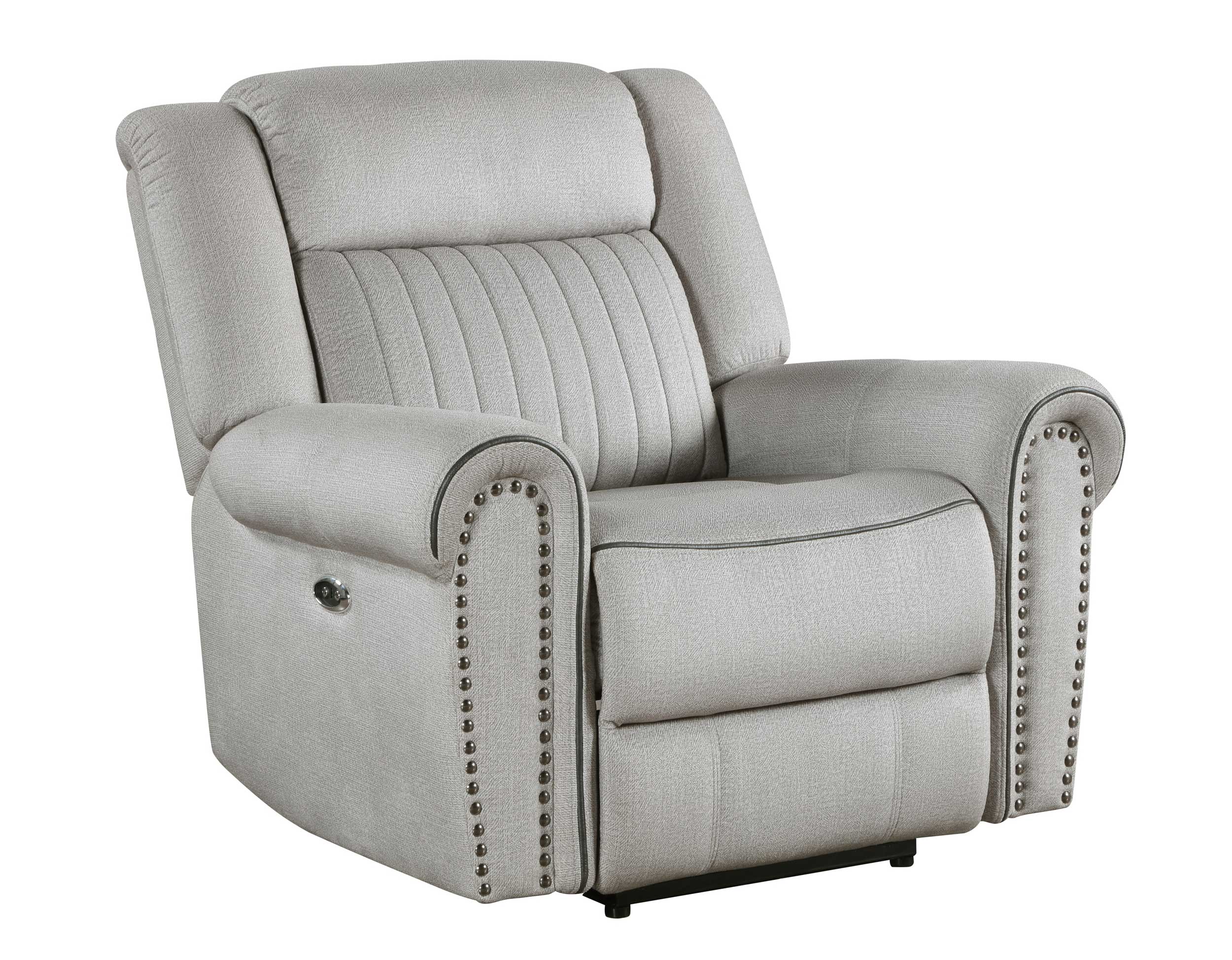 Brennen Microfiber Power Double Reclining Living Room Set