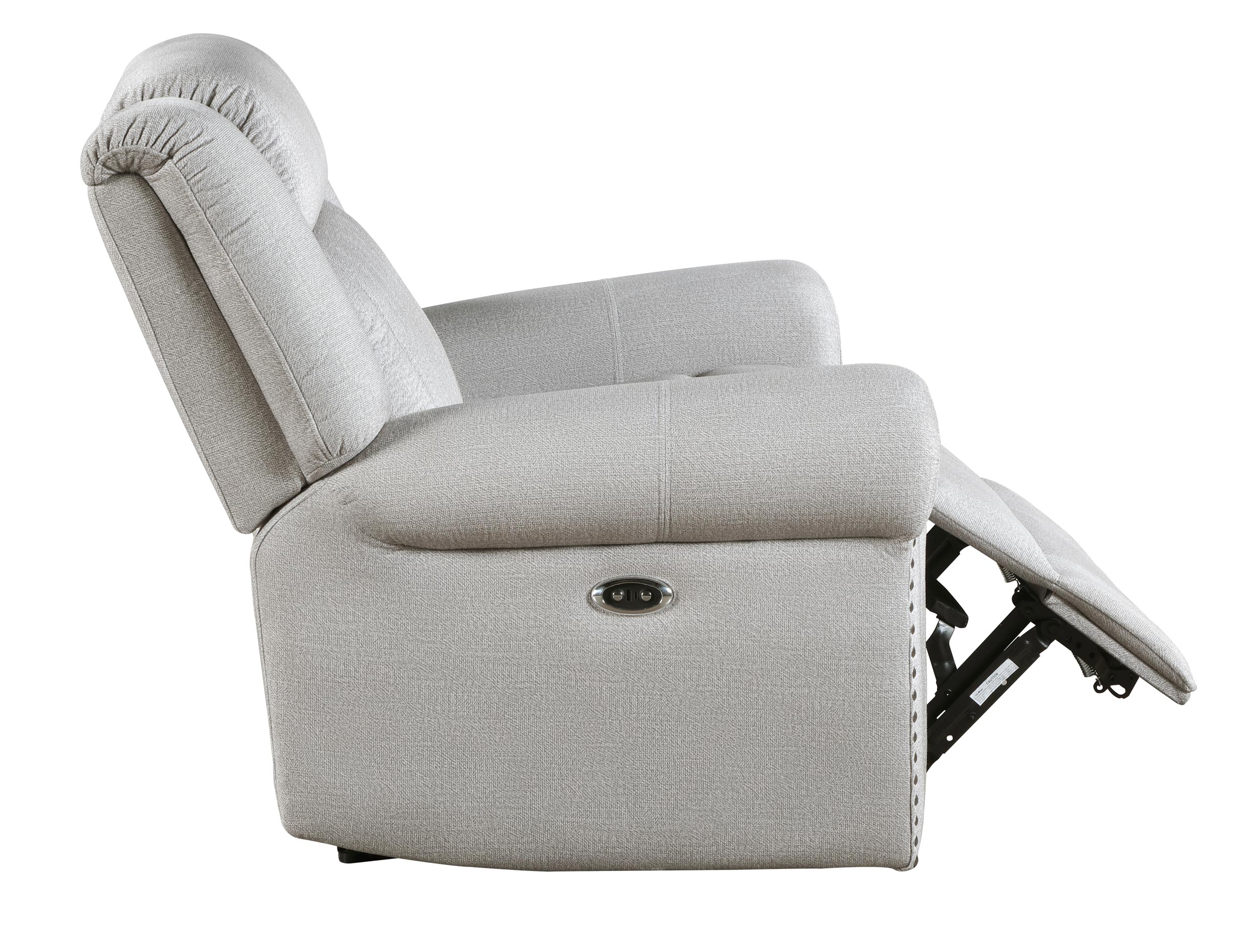 Brennen Microfiber Power Double Reclining Living Room Set