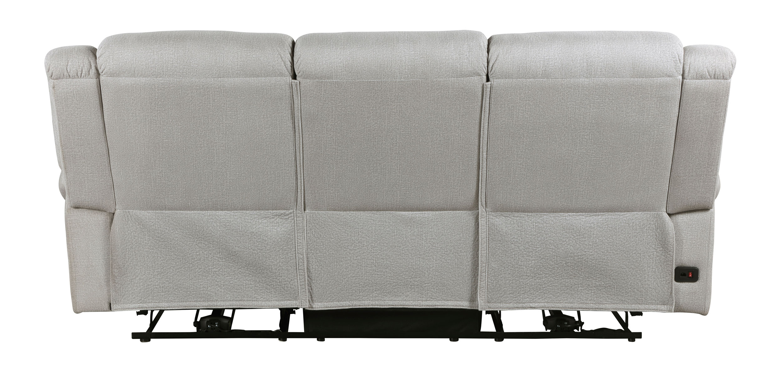 Brennen Microfiber Power Double Reclining Sofa