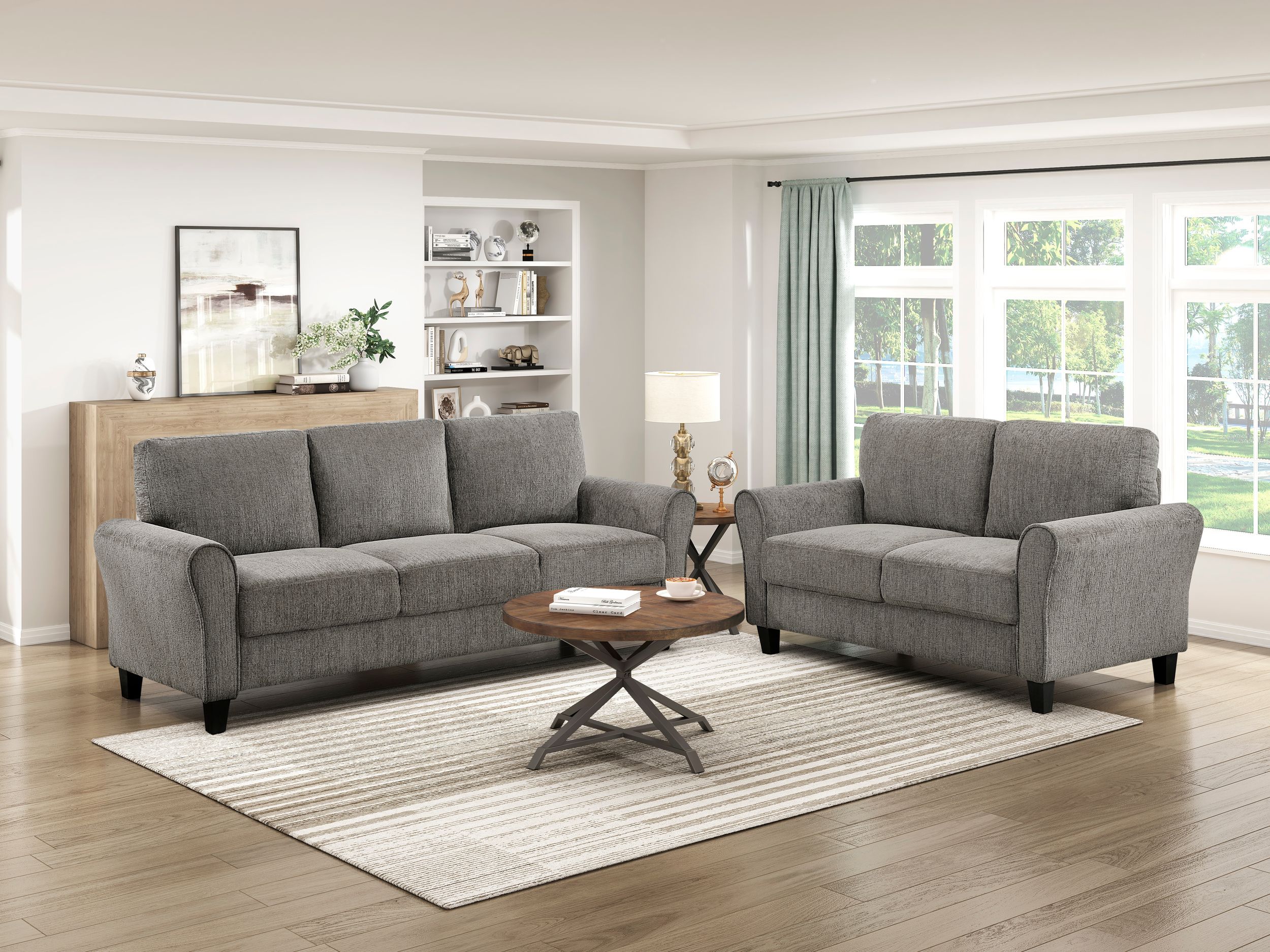 Ellery Chenille Living Room Set