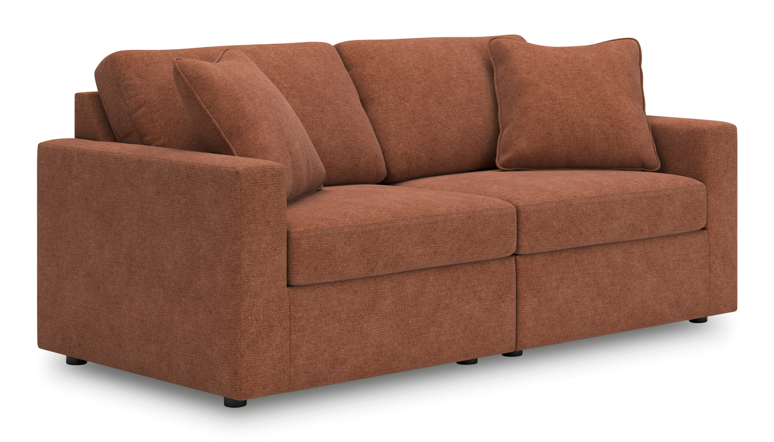 Modmax 2-Piece Polyester Modular Loveseat