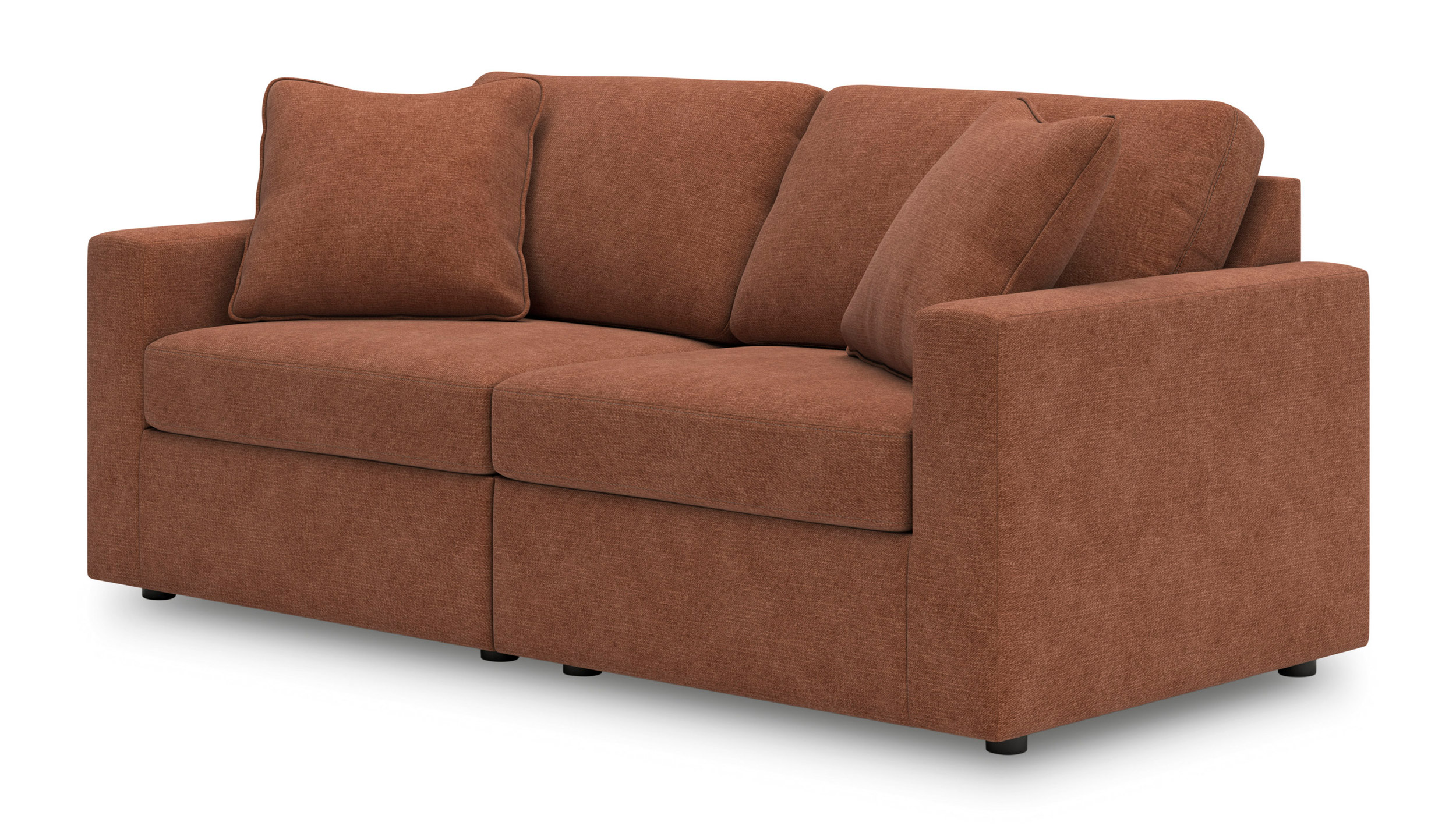 Modmax 2-Piece Polyester Modular Loveseat