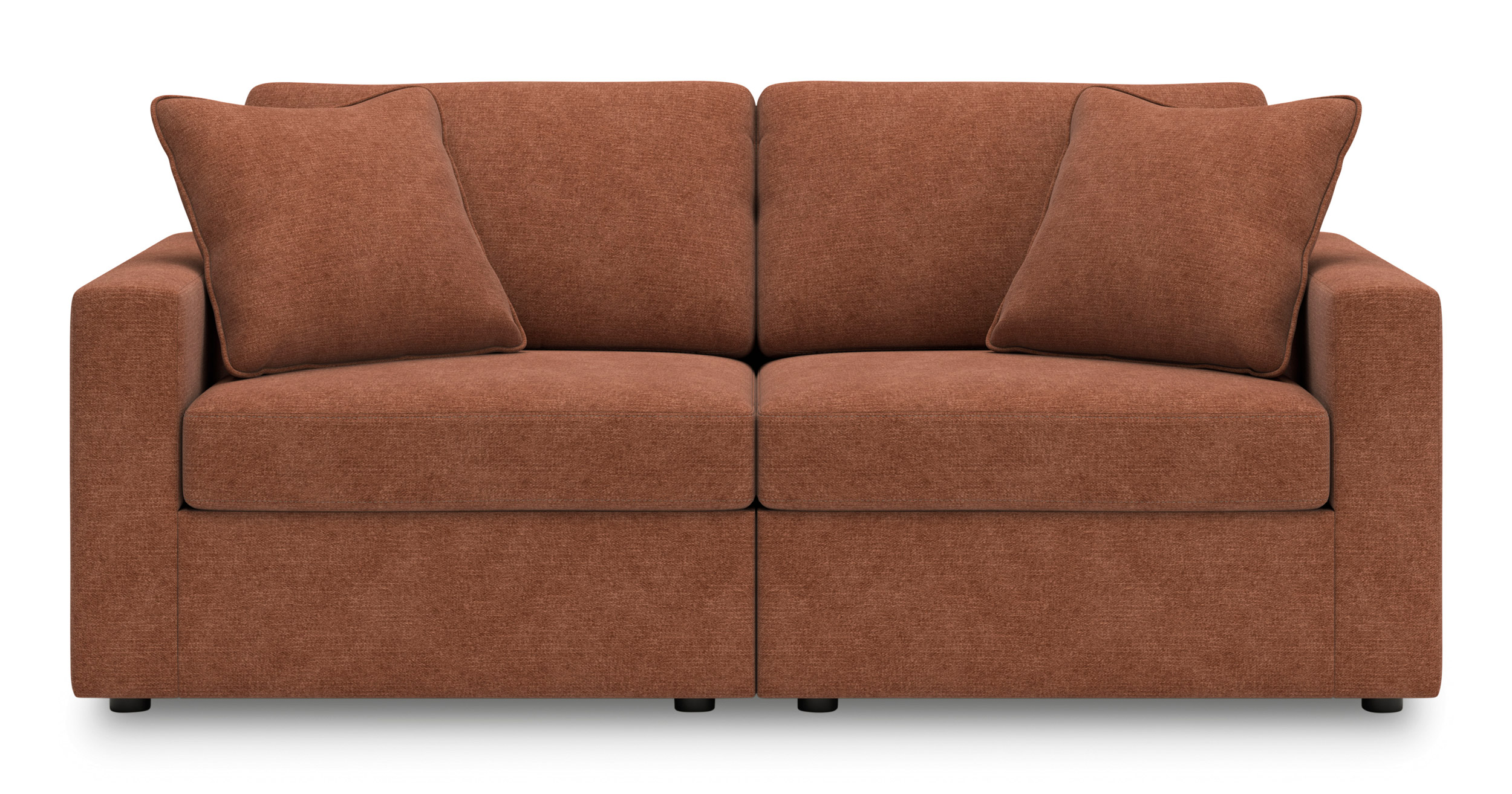 Modmax 2-Piece Polyester Modular Loveseat