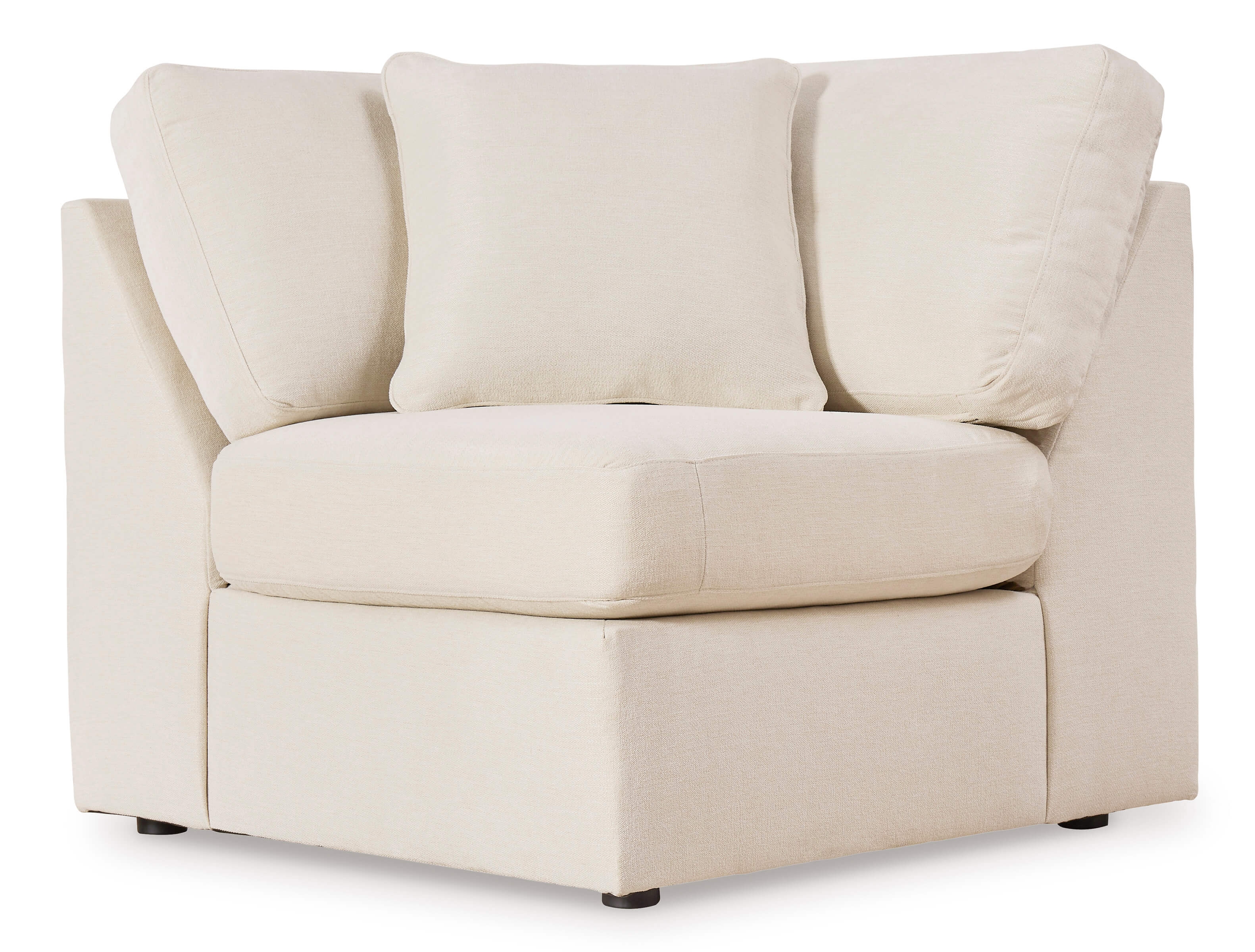 Modmax 6-Piece U-Shaped Polyester Sectional w/RAF Chaise & Audio Console