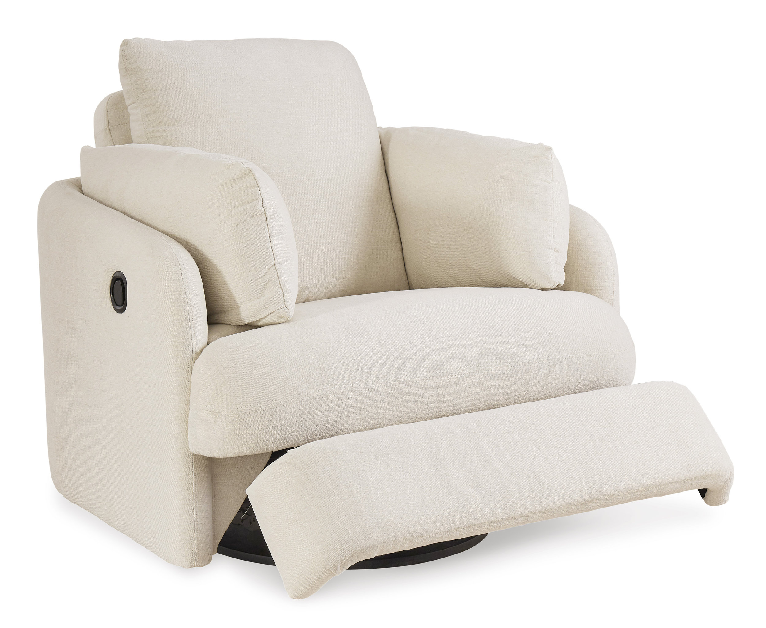Modmax Polyester Swivel Glider Recliner