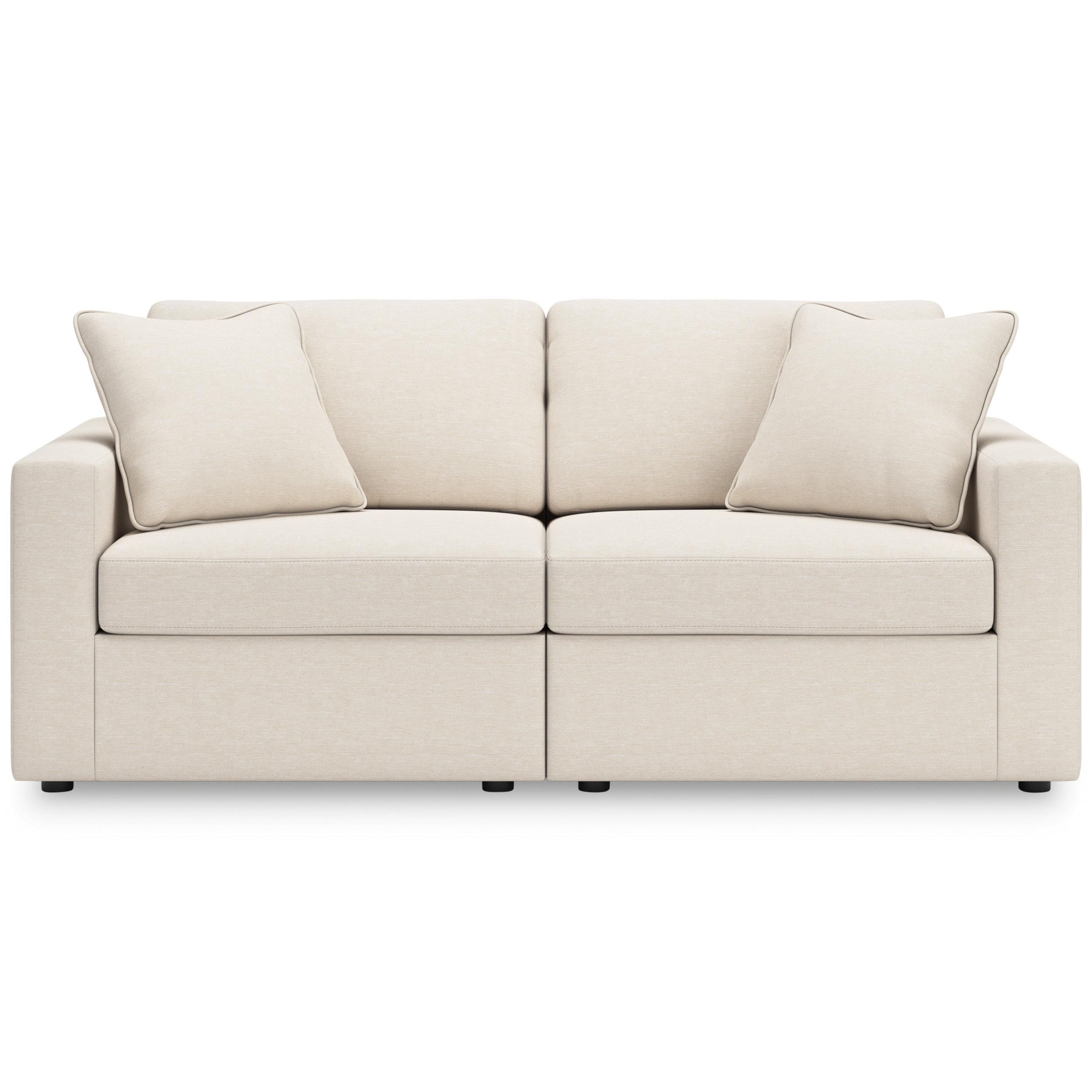 Modmax 2-Piece Polyester Modular Loveseat