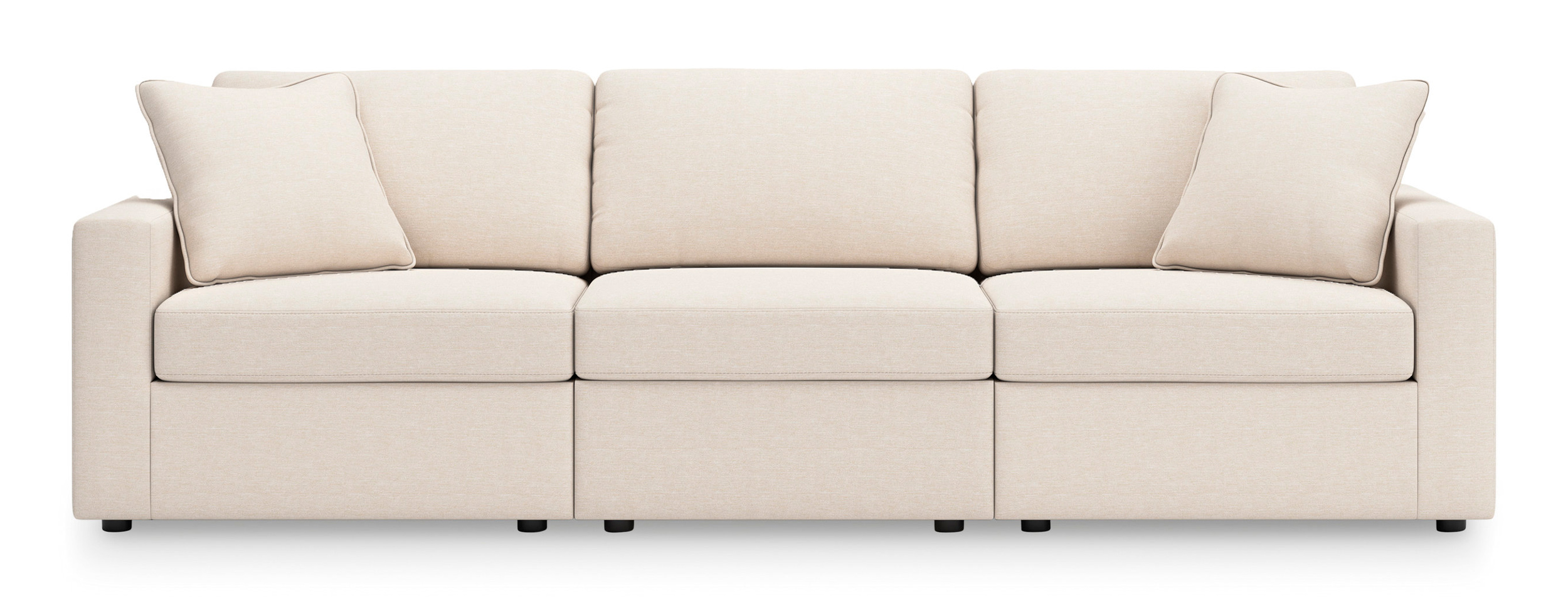 Modmax 3-Piece Polyester Modular Sofa