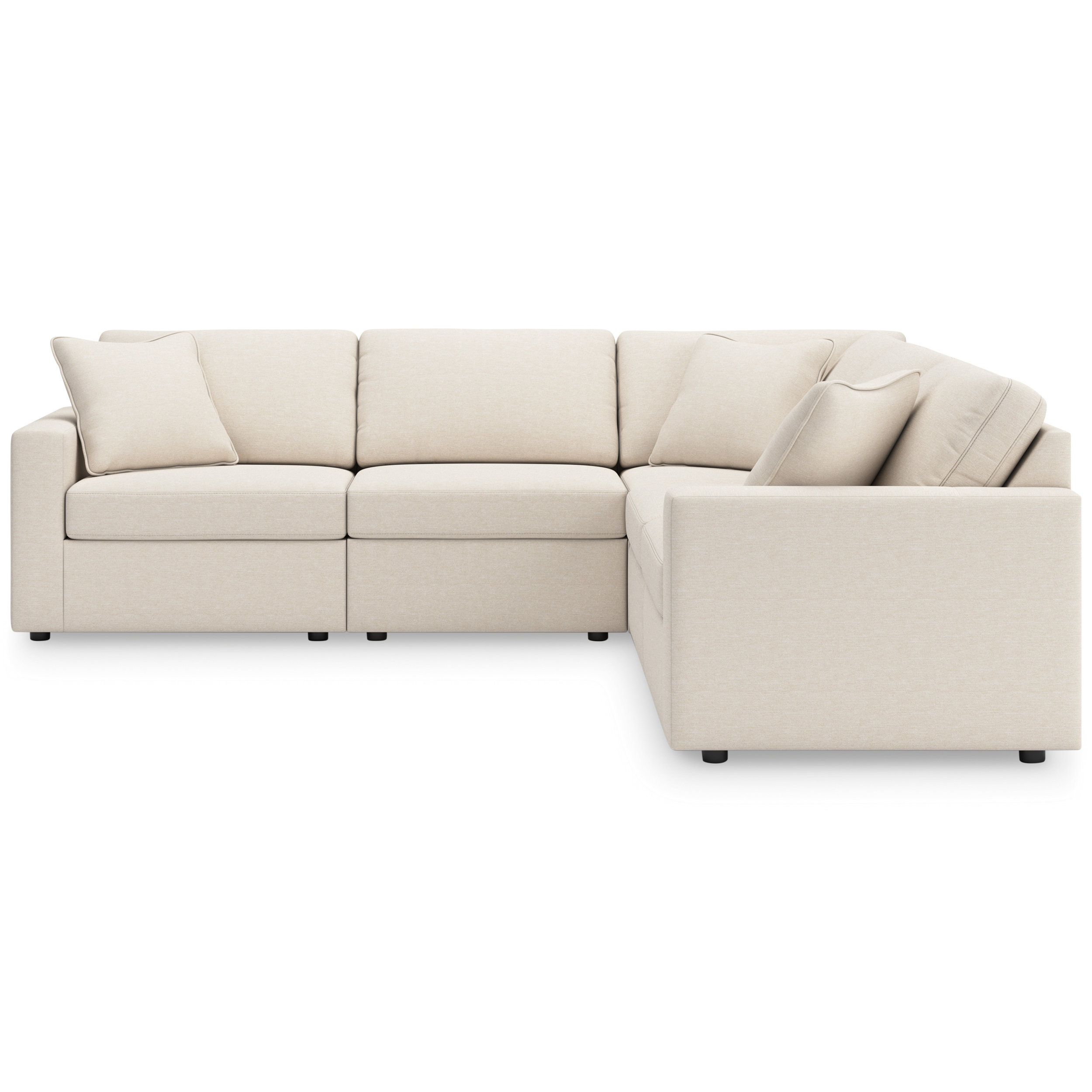CHITA Modular Sectional Sofa Set with Storage Ottoman