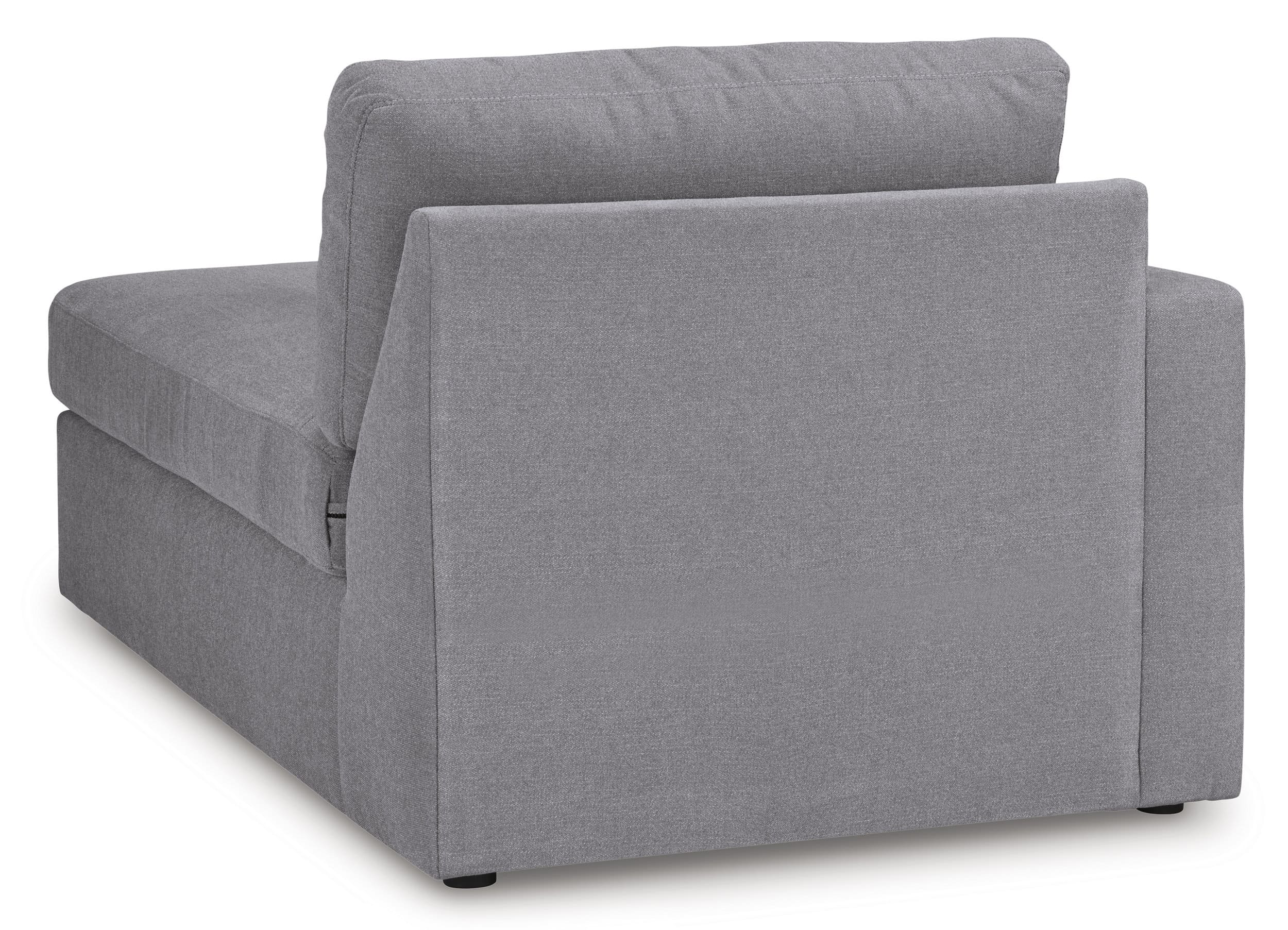 Modmax 8-Piece U-Shaped Polyester Sectional w/LAF Chaise & Audio Consoles