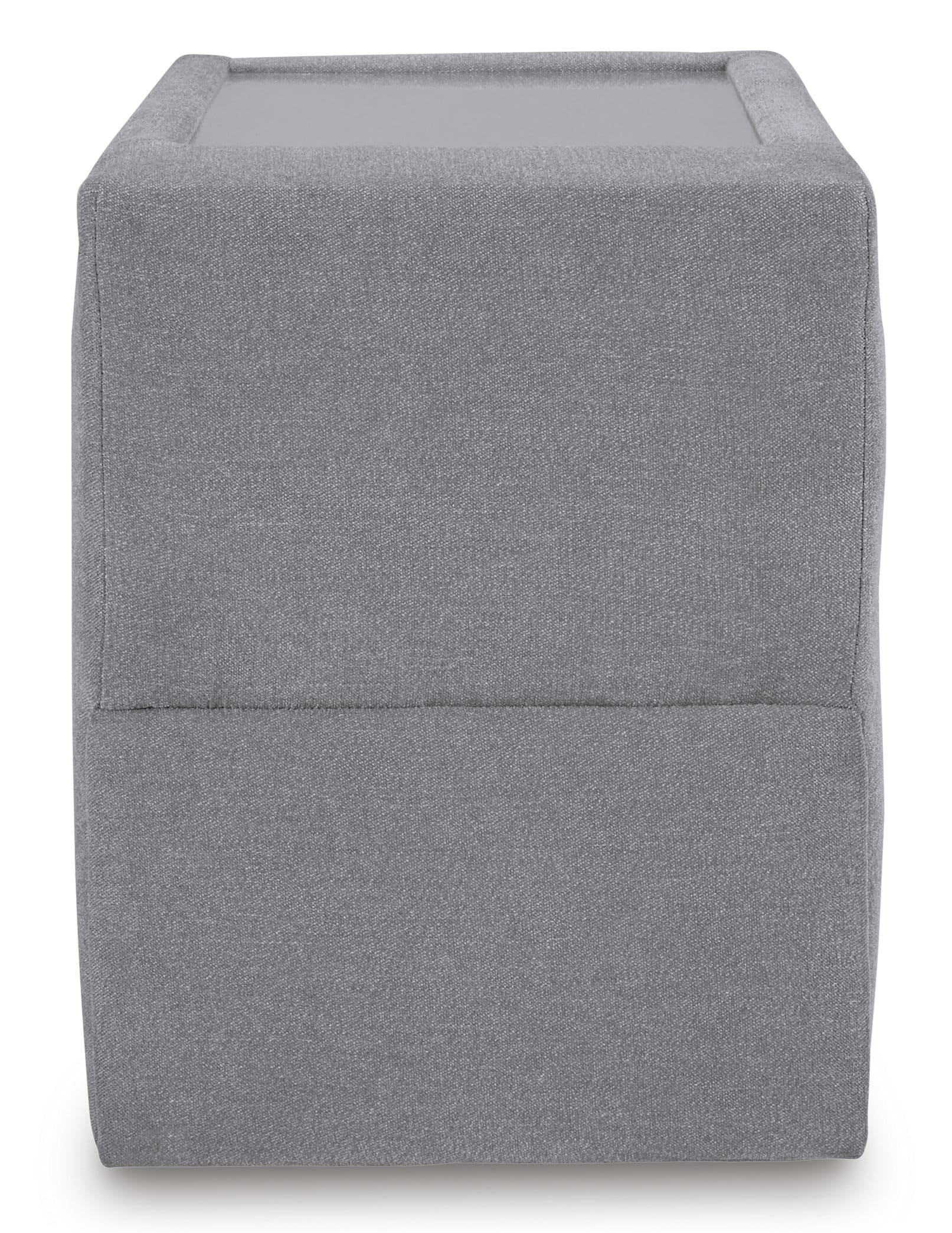 Modmax 6-Piece L-Shaped Polyester Sectional w/Storage Console