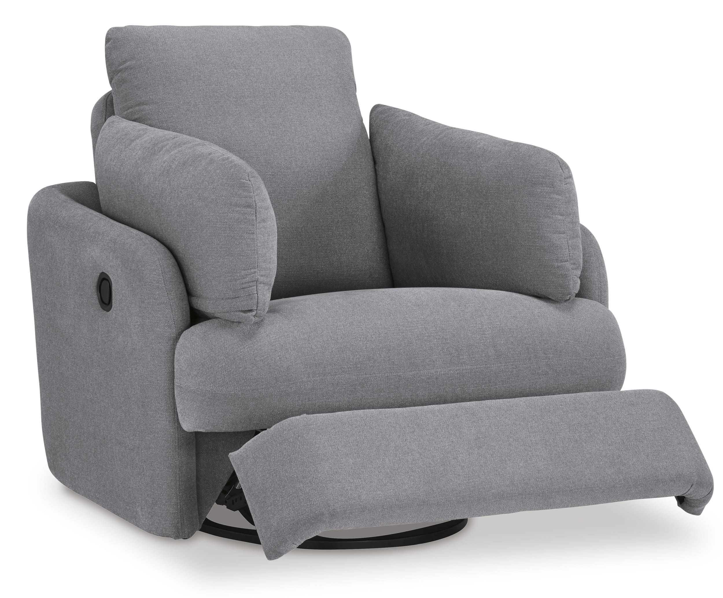 Modmax Polyester Swivel Glider Recliner