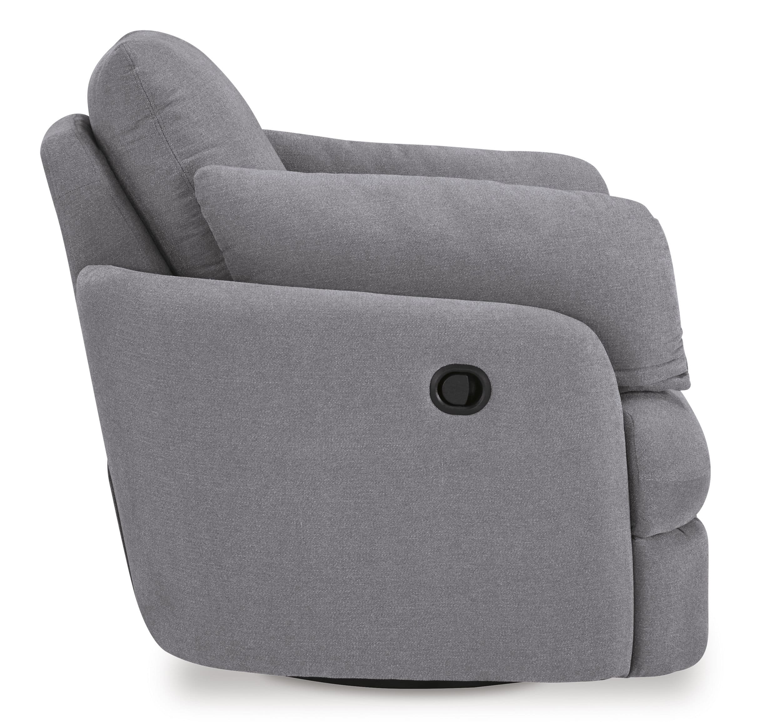 Modmax Polyester Swivel Glider Recliner
