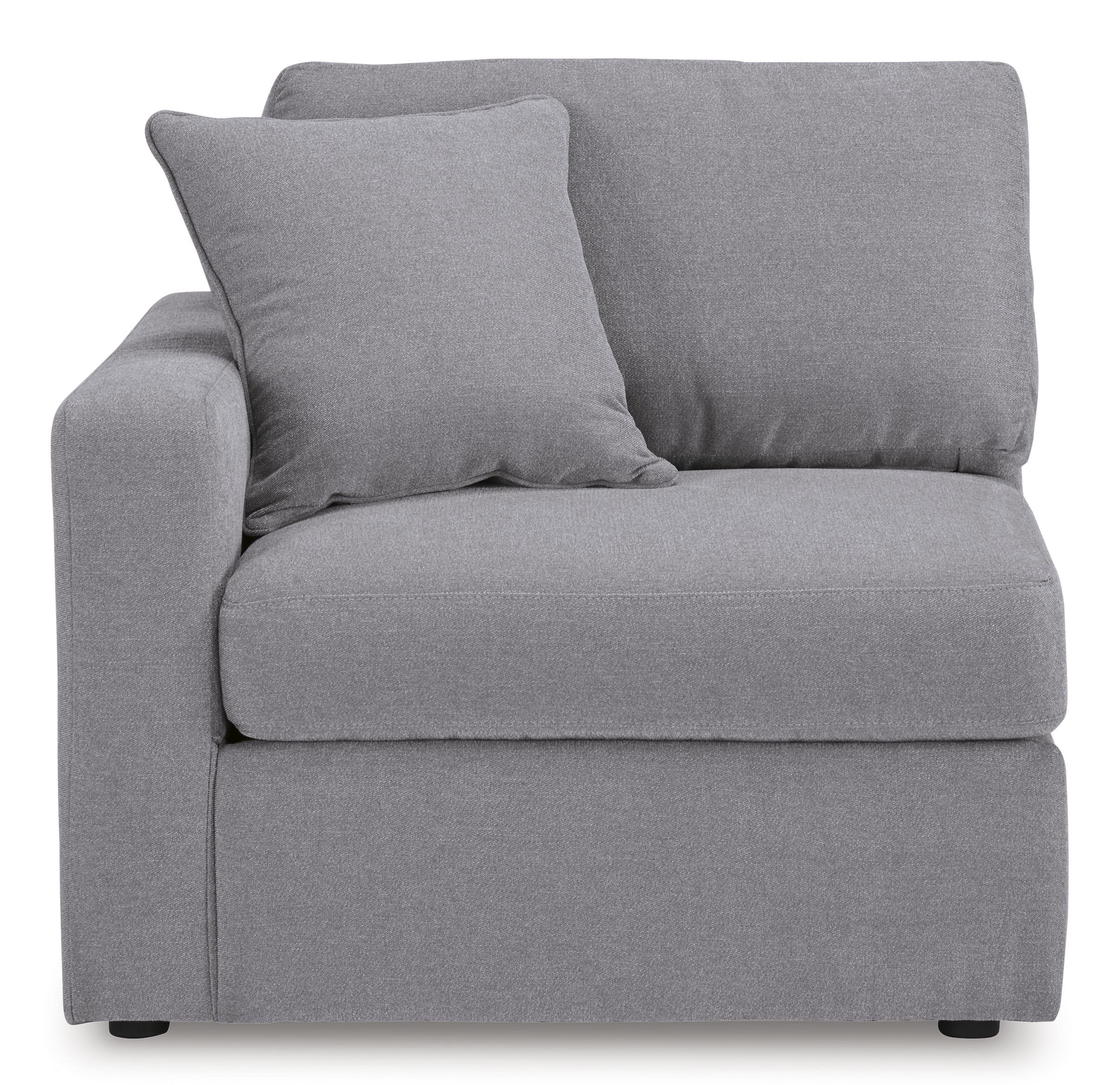 Modmax 3-Piece Polyester Sectional Sofa w/RAF Chaise